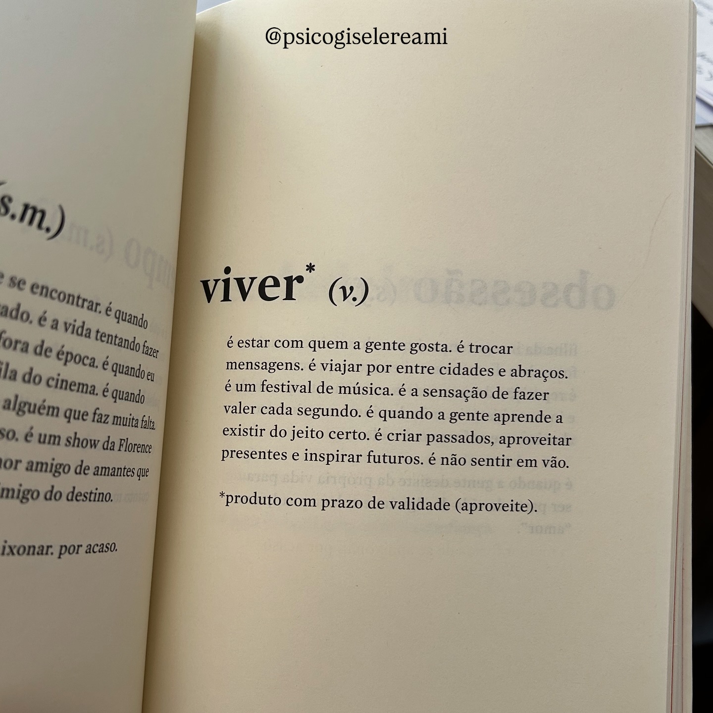 Viver é um convite ao encontro: com o outro, consigo mesmo, com o que dá sentido 💛✨