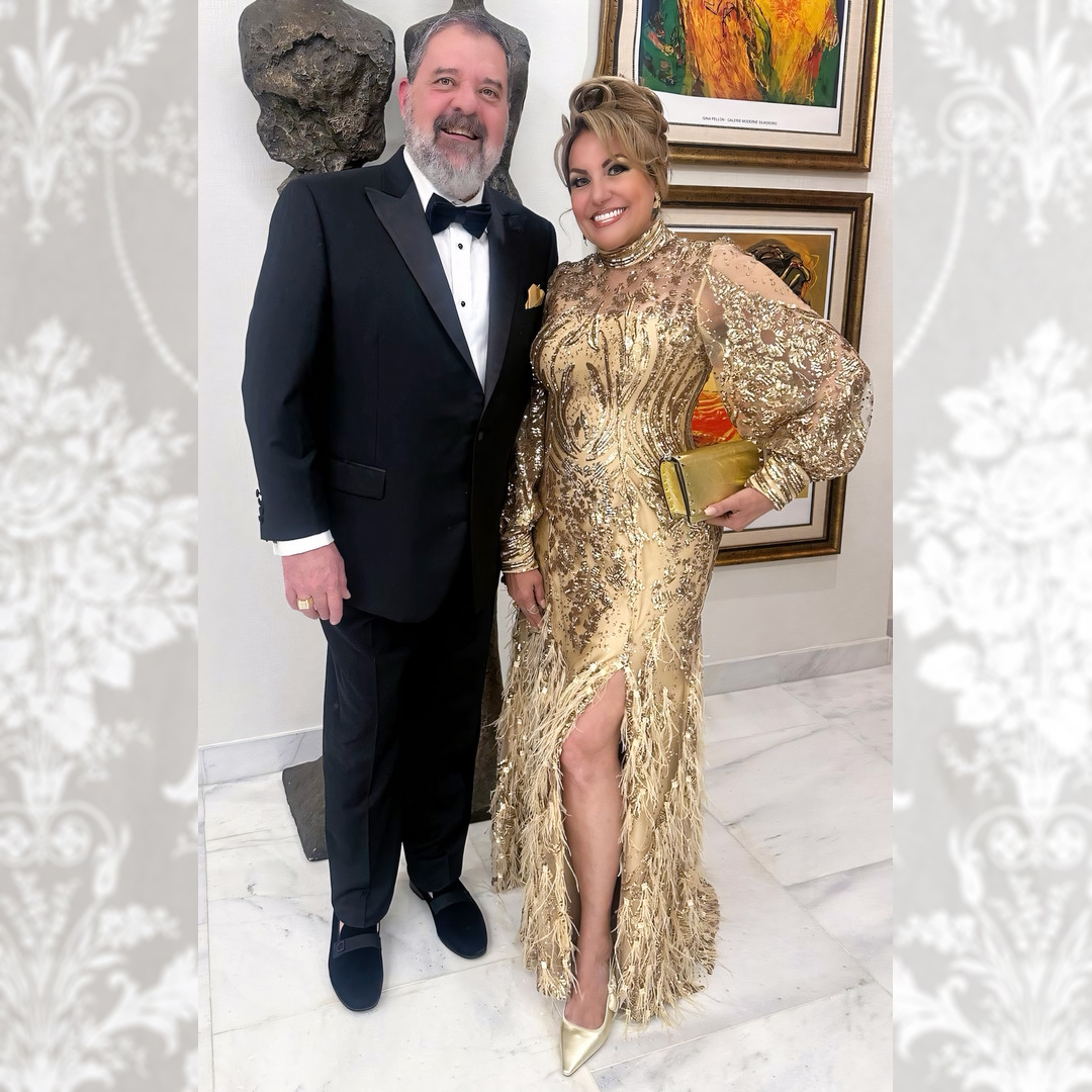 🌟 Our long-time clients and socialites, Vicky Diego-Montalvo and her husband Dr. Joaquin Diego, are gracing the @Guiribiteyfamilyfoundation fundraiser gala at the @rubellmuseum the other night! 🌟
As always, Vicky is turning heads in a breathtaking long sequin and ostrich feather gown, custom-made at our Miami TA Couture atelier for this special occasion. ✨👗✨
@vicky777778
#beauty #designedinmiami #fashion #fashiongram #fashionista #fashionpost #instafashion #luxury #luxurygown #hautecouture #couture #couturegowns #miamifashionblogger #miamistylist #style #styleblogger #styles #stylish #todayimwearing #atelierexcellence #glamgala #customcouture #miaminights #tacouturemiami
