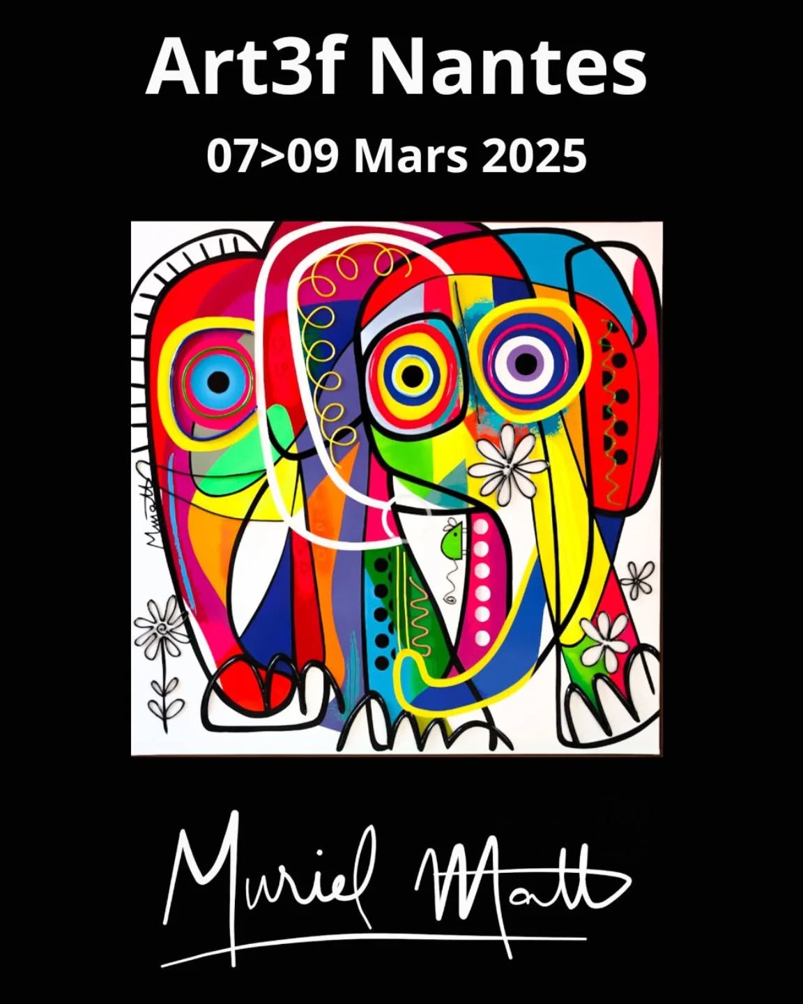 Retrouvez-moi à Art3F Nantes du 7 au 9 mars stand C05.
Invitations depuis mon Linktree ou en m.p.
à très vite 🤩