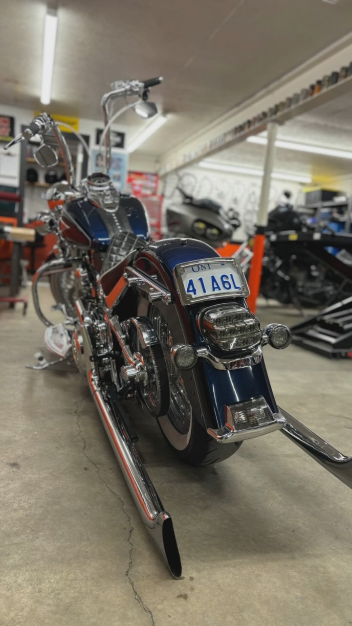 @legendsuspensions Air-ST Suspension system has this Heritage Softail SLAMMED, while also giving it improved ride quality at full ride height. Ultimate suspension upgrade for your Cholo build 👌
Call or message the shop today for a quote.
Good Times Cycle
GT Cycle Inc.
Shallow Lake. ON 🇨🇦
519-935-2424
#gtcycle #goodtimescycle #shallowlake #harleydavidson #legendsuspensions #softail #heritagesoftail #cholostyle #cholo #cholosoftail
