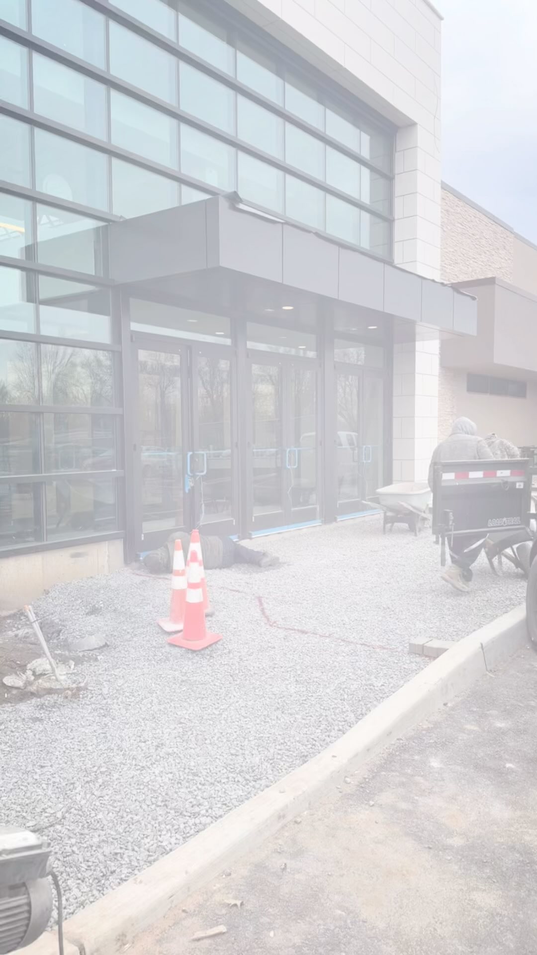 Urgent care entry install 🤌Fully permeable Pavers 💦