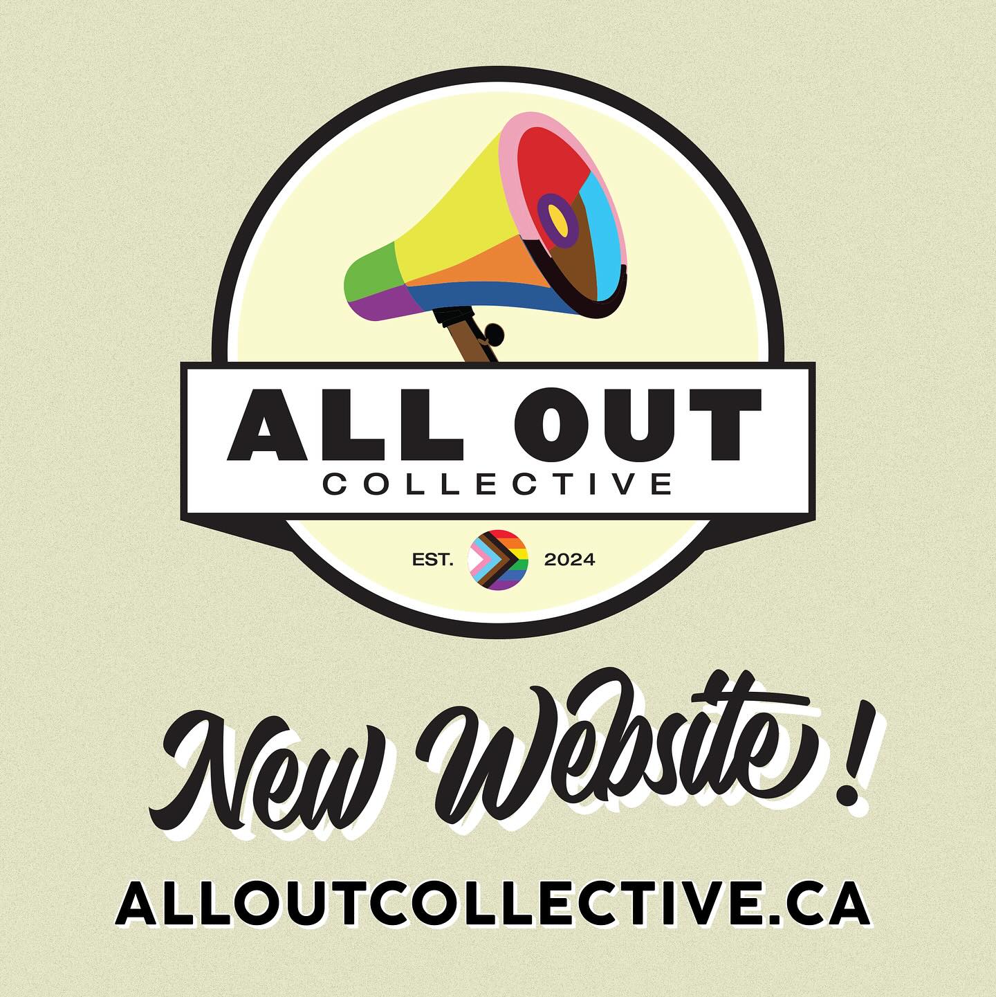 THE WEBSITE HAS LAUNCHED!
Our incredible creative director has generously donated days of his time to create the most amazing website for the ALL OUT COLLECTIVE! Pay us a visit and check out our programs & events, learn more about our staff and learn how you can help out!
Click the link in the bio & let us know what you think!!
#2slgbtq #protecttranskids #communityiseverything