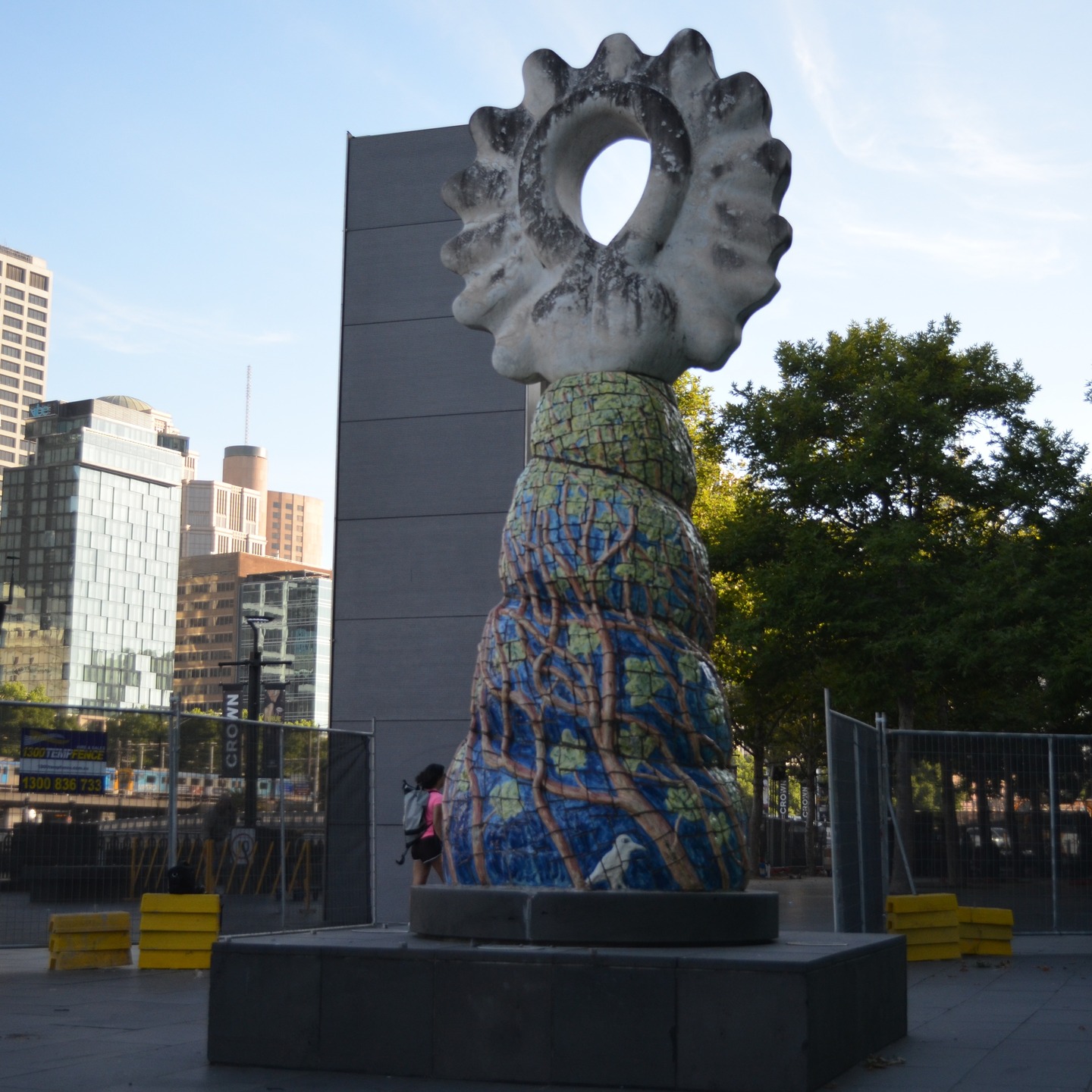 Bit of a different one for us. These sculptures located at South Warf were cut & disassembled before putting them back together at their new home on the Mornington Peninsula.