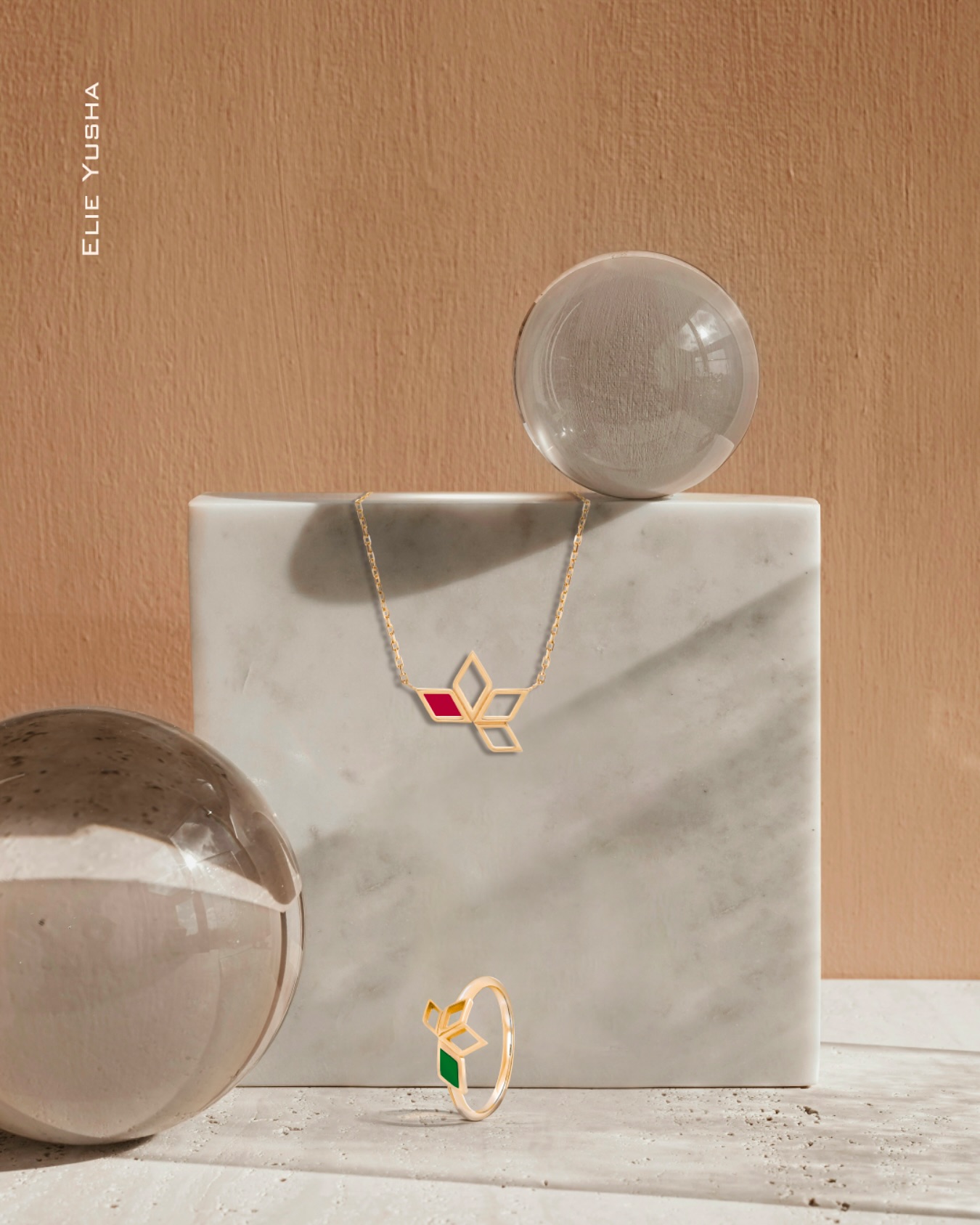 balance of geometry and color. Elevate your style with these bold yet delicate designs.