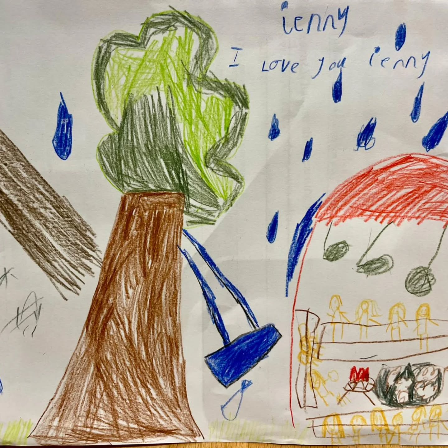 So this is 6 year old's review of our rainy, cold session on. Wednesday morning.
This has made my week ❤️💚🌳
#lovemyjob #natureplay #outdoorlearning