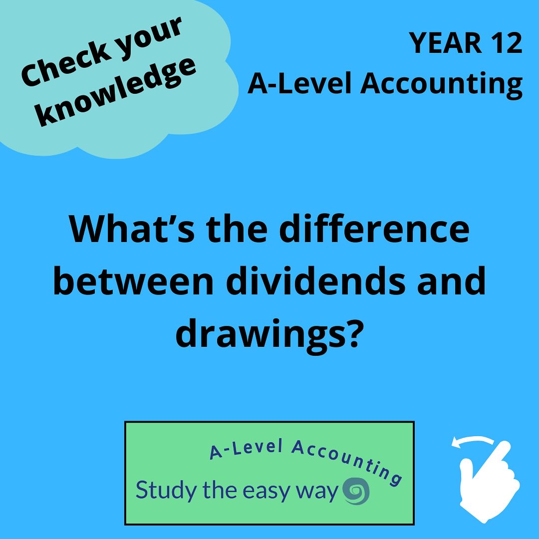 Terminology in A Level Accounting can be really confusing. Here’s an example: two words that actually mean very similar things, but used in different situations. We can help you to unravel and decipher all the terms used in A-Level Accounting. Why not visit us at studytheeasyway.com to find out more?
#alevelaccounting #aqaaccounting #alevels #alevels2025 #alevelrevision