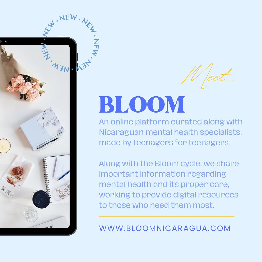 Meet Bloom! A digital mental health platform made by teenagers for teenagers. Coming 2025! 🧠🌱❤️🩹