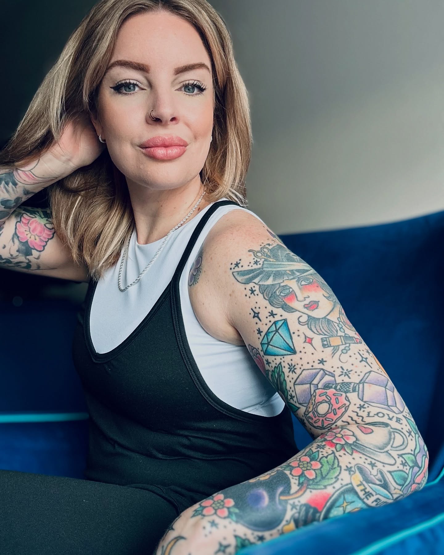 Hey, I’m Jessica! I just want to take a moment to introduce myself to any new faces!
I am color specialist and extension artist in Raleigh, NC with a passion for creating dimensional color, natural grey blending, and effortless, lived-in looks that grow out beautifully, amongst other things!
My journey as a stylist started at Toni & Guy Hairdressing Academy in my hometown of Albuquerque, NM. I had my own salon there as well as working for several others. From there, I spent five years managing a salon in Austin, TX, specializing in Redken color, before making my way to Raleigh to build a space of my own.
Outside of the salon, you’ll find me traveling, hiking, hitting the gym for CrossFit-style workouts, or hanging out with my three small dogs. I’m also a coffee and doughnut enthusiast and love diving into a good podcast. After undergoing major spinal fusion surgery six months ago, I’ve become even more passionate about wellness, movement, and self-care, which all influence how I approach beauty.
I now use O&M (Original & Mineral) color because it’s gentle, ammonia-free, and made with clean ingredients, delivering stunning results while keeping hair healthy and strong.
Tell me a fun fact about you?
#RaleighHairstylist #EnchantmentHaircraft #NCStylist #LivedInColor #DimensionalBlonde #GreyBlending #LuxuryExtensions #RaleighSalon #HealthyHairJourney #WitchyHairVibes #HolisticBeauty #CoffeeAndHair #HikingAdventures