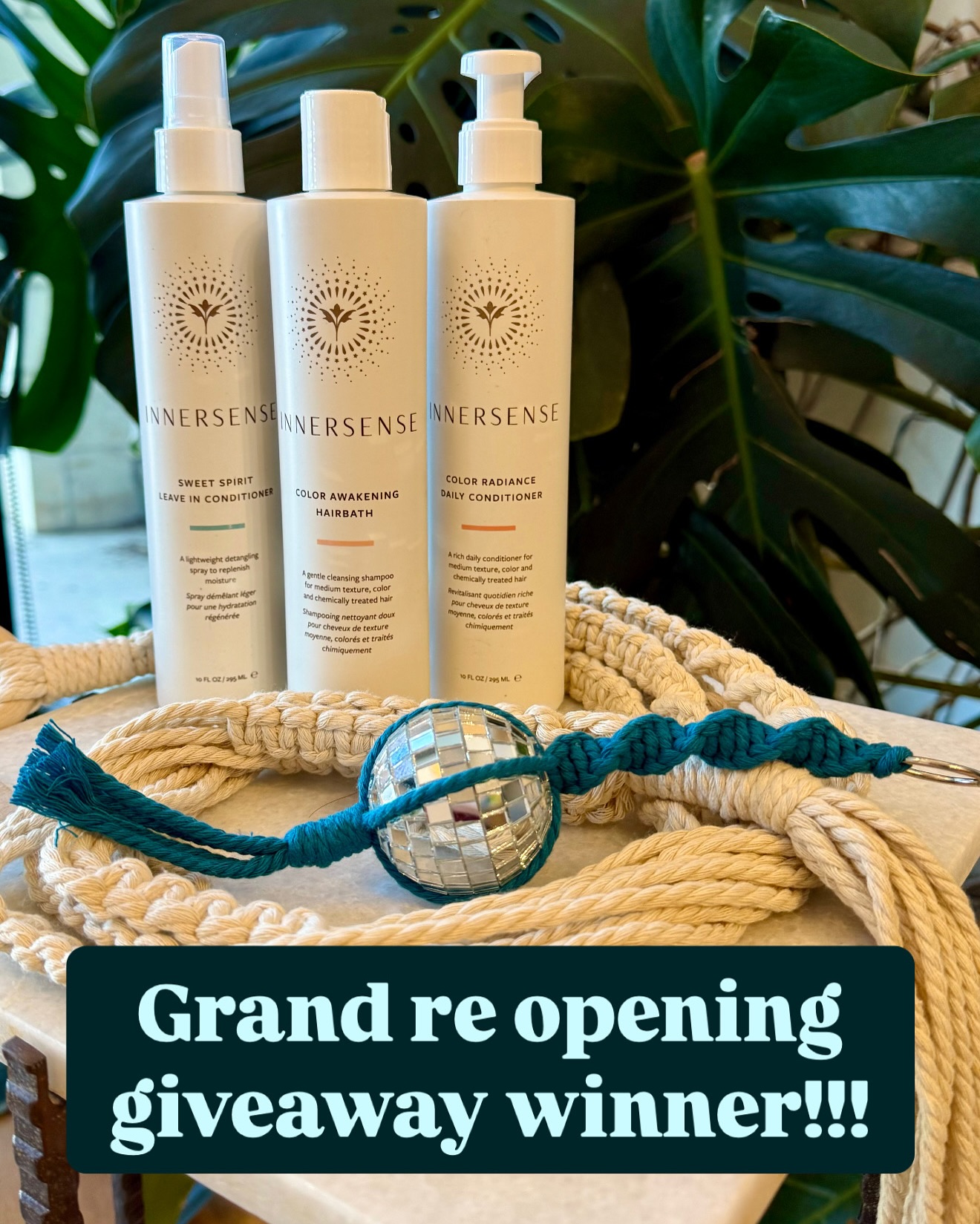 The winner for our surprise giveaway is @s.moores828! 🎉
You’ve won:
• @innersenseorganicbeauty shampoo, conditioner, and product!
• Two super cute macrame pieces by @temple.cosmetictattoo
• $80.00 worth of nail services by @the_nailpolish_papi at @luckydicenailstudio!
You can use the credid for any service of your choice! (It must be redeemed within 6 months)
Thank you all so much for entering into our fun little giveaway! Look out for more in the future! ✨
#asheville #local #localsalon #avl #riverartsdistrict #rad #smallbusiness #localbusiness #balm #balmsalon #828isgreat #avlhairdresser #hurricanehelene #avlstrong #avltoday #womensupportingwomen #womenownedbusiness