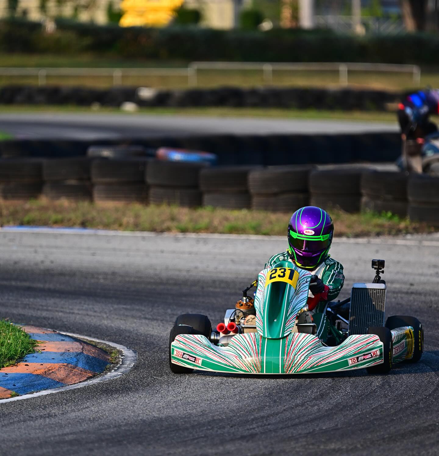 Practice at Bira Kart Circuit ready for @rokcup_th and ROK Cup Asia this weekend!