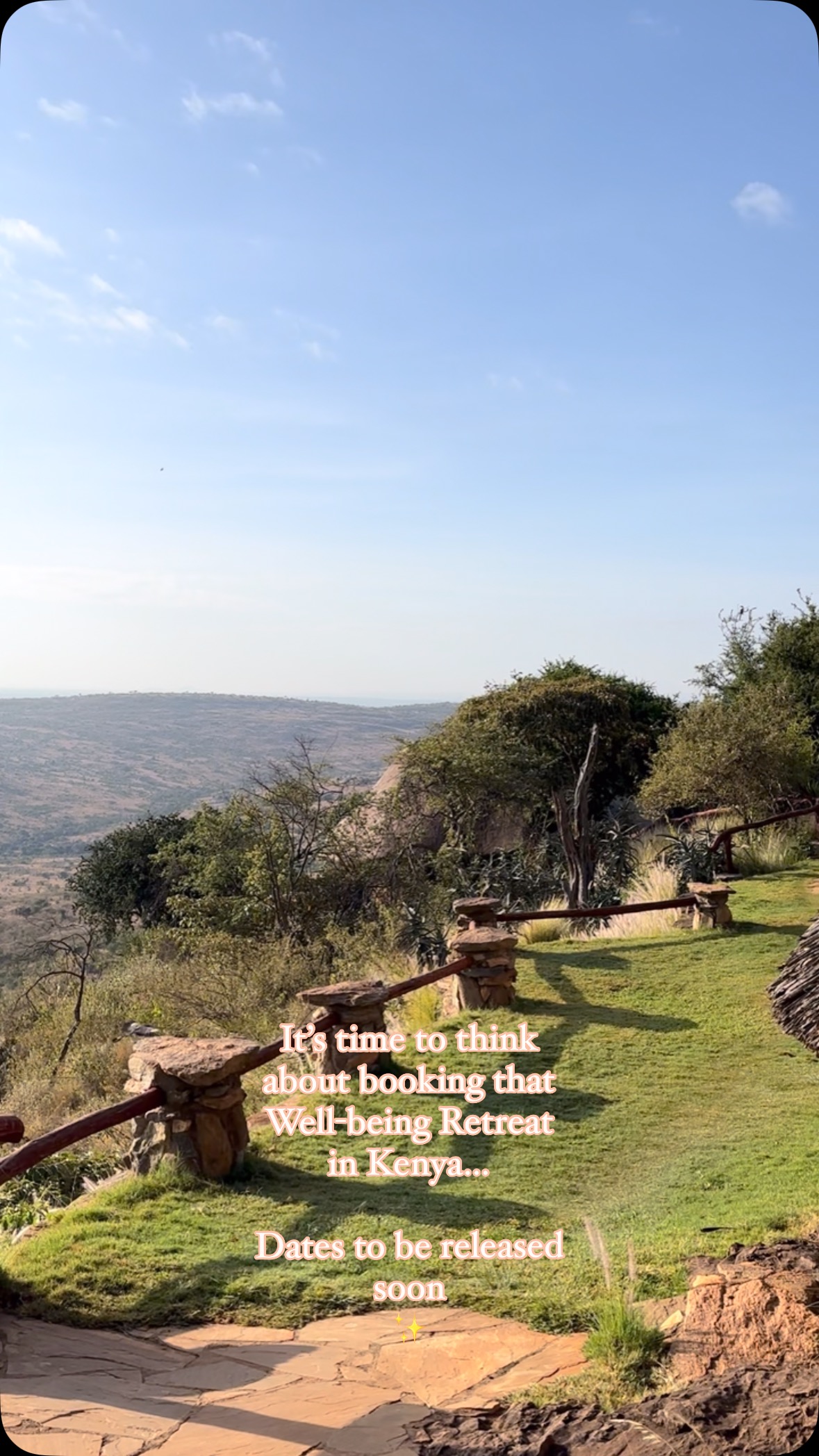 Coming soon 🧘🏻♀️🌱🍍🚶🏻♀️🚶🏻🐪🐎🦒☀️💆🏽♂️🪄🧚
Two friends combine their expertise in nature, hospitality, and unique wellbeing services to create a retreat designed to guide you through a perfectly imperfect natural reset, all set on the breathtakingly diverse conservancy land of Ol Malo, Kenya.
@chyulu
#twr #olmalo #olmalohouse #nature #natureknowsbest #yoga #aromatherapy #massage #energyhealing #walkingsafari #animalsafari #bushbreakfast #safarikenya #wellbeingretreat #kenyawellebing #balancedliving #thisiskenya #mouseinthewild #kidogoyoadventures 🇰🇪