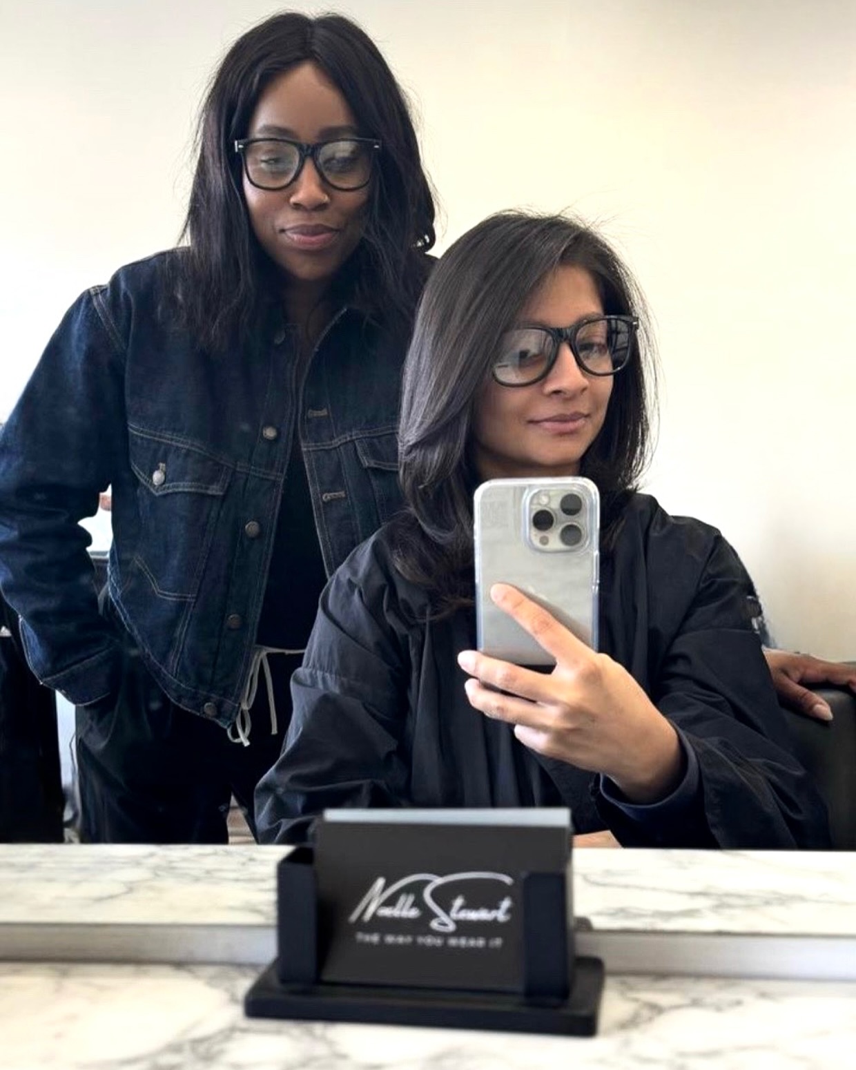 I did a Brazilian Keratin Treatment on this stunning lady, and I can’t believe the results! It’s hands down the best keratin treatment I’ve ever used. Her hair is incredibly soft, completely frizz-free, and still has that amazing bouncy texture! Simply stunning! And of course, we couldn’t resist snapping a selfie with our matching protector glasses 👓. What a fantastic day!
#brazilianblowdry #noellestewart #thewayyouwearit #healthyhair #hairgoals #longhair #frizzfree
#stanmore #bushey #harrow #edgware