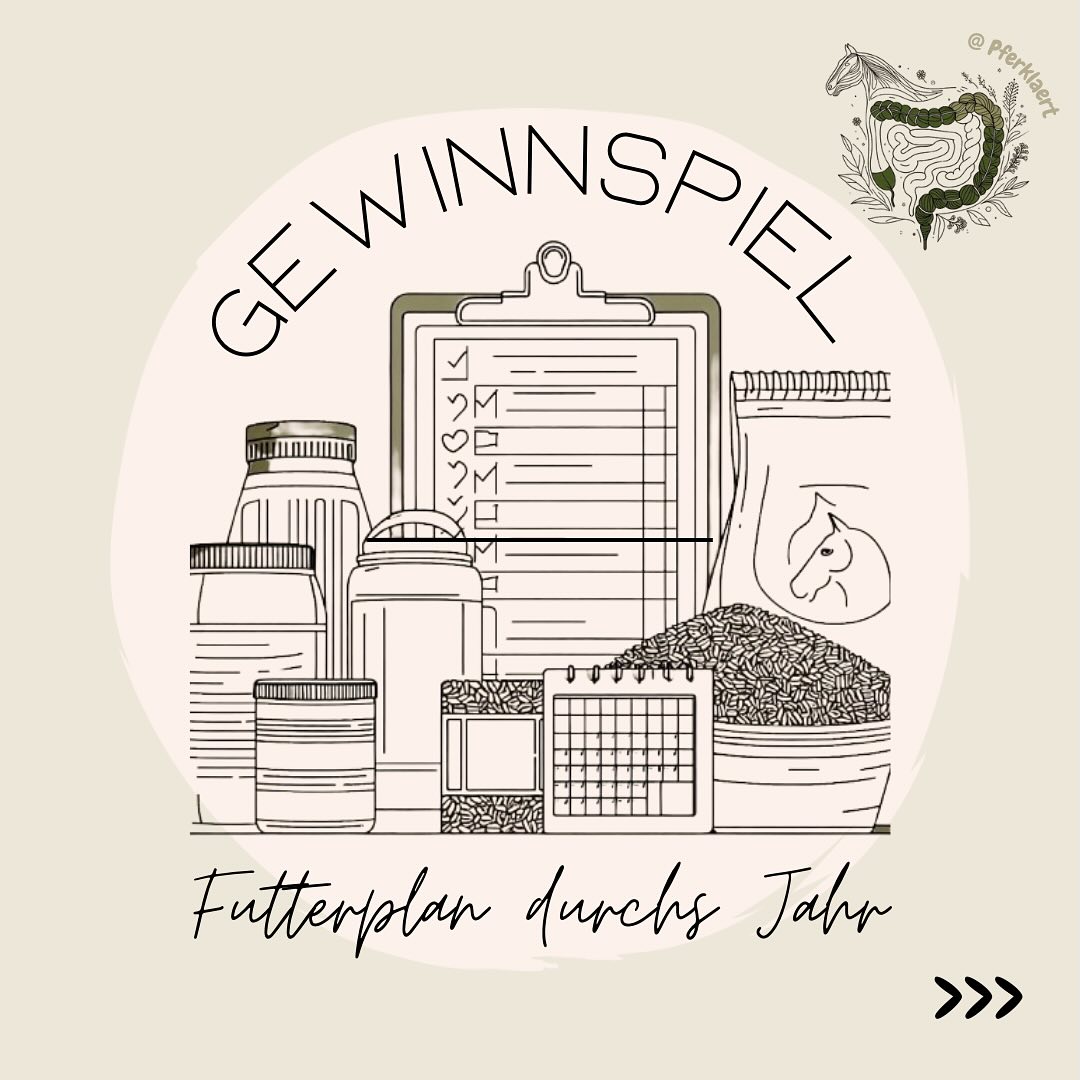 Kaum zu glauben – Pferklaert gibt es diesen Monat seit einem Jahr auf Instagram & TikTok! 🥳💚
Zur Feier und als Dank für deine Unterstützung hast du die Chance, einen kostenlosen Platz im brandneuen Kurs “Futterplan durchs ganze Jahr” zu gewinnen! 🐴✨
📅 Die Auslosung erfolgt am 06.03.2025!
🔹 So nimmst du teil:
✅ Folge mir & like diesen Post ❤️
✅ Teile den Post in deiner Story & verlinke mich 📲
✅ Schreib in die Kommentare, was dein Pferd am liebsten frisst! 🐴
💡 Worum geht’s im Kurs?
Jahreszeiten verändern die Bedürfnisse deines Pferdes – mit diesem Kurs lernst du, die Fütterung optimal anzupassen! Du bekommst monatliche Futterpläne, individuelle Rezeptideen, Kräutertipps und vieles mehr! 🌾🥕
📆 Der Kurs startet am 06.03.2025 auf pferklaert.de – offizieller Preis: 39,99 €
✨ Sichere dir jetzt die Chance, ihn kostenlos zu gewinnen! ✨
📢 Teilnahmebedingungen:
Dieses Gewinnspiel wird von Pferklaert veranstaltet und steht in keiner Verbindung zu Meta oder Instagram. Teilnahmeberechtigt sind Personen ab 18 Jahren mit Wohnsitz in Deutschland oder Österreich. Der Gewinn ist nicht übertragbar und wird nicht in bar ausgezahlt. Das Gewinnspiel läuft vom 03.03.2025 bis zum 06.03.2025. Der/die Gewinner:in wird per Zufallsprinzip ermittelt und über Instagram/Tiktok benachrichtigt. Der Rechtsweg ist ausgeschlossen.
Viel Glück! 🍀
#pferklaert #pferd #pferdetherapie
#ernährungsberatung #futterberatung #pferdefutter #pferdegesundheit #fütterung #pferdewissen #pferdehaltung #reitsport #equestrian #wissenswert #pferdetipps #propferd #pferdetraining