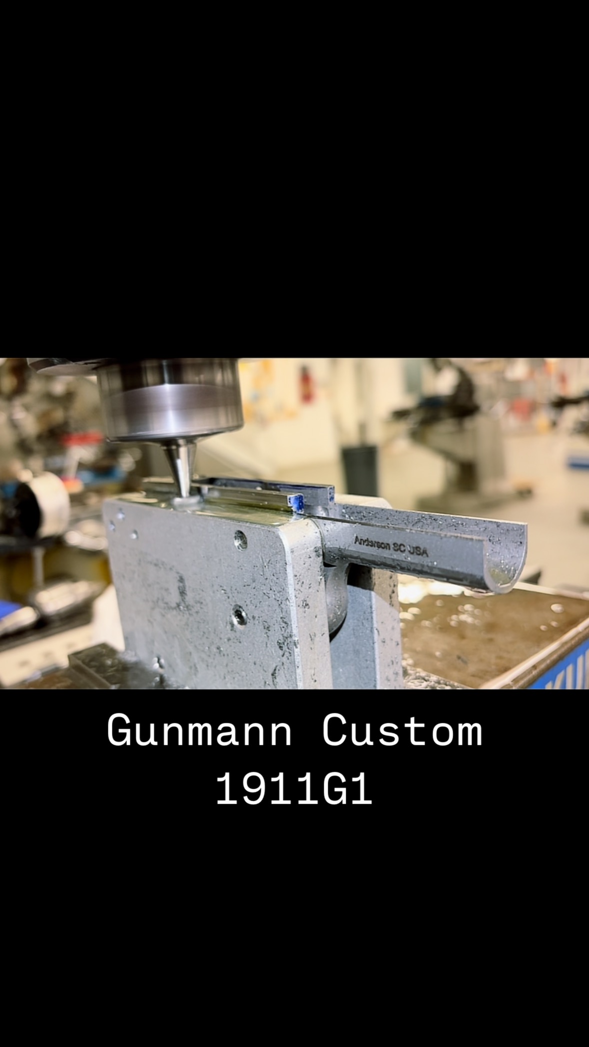 Cutting rails #gunsmithing #andersonsc