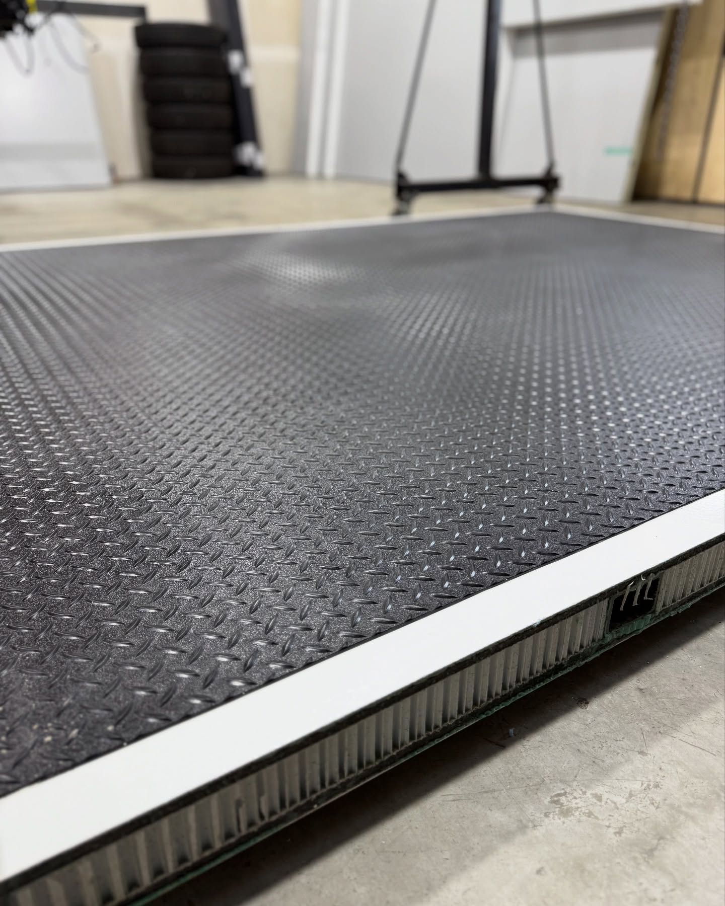 Stepping up the game with Cascadia Composites’ new laminated polyurethane flooring. Strong, lightweight, and built to last. Perfect for our emergency response rigs