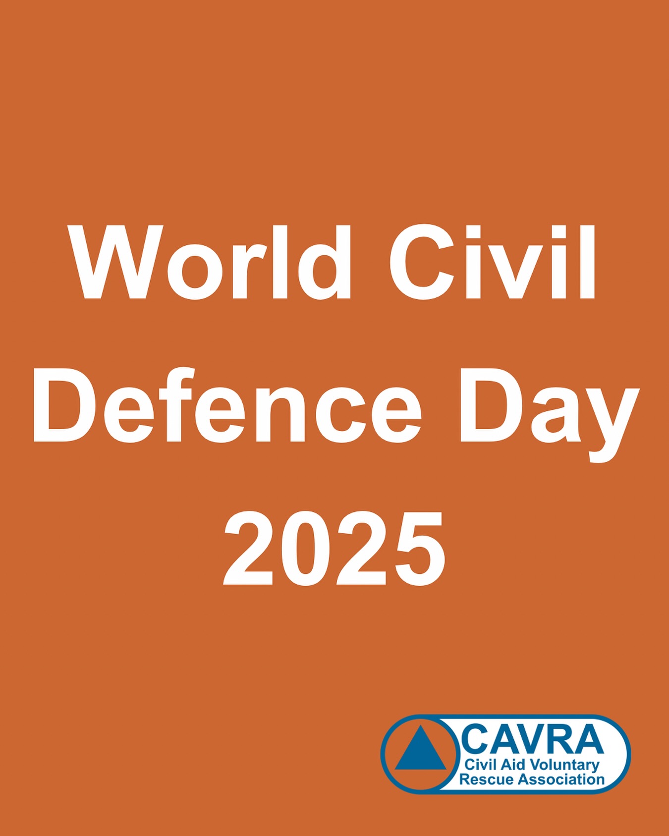 Today we celebrate the work of all the dedicated staff and volunteers of civil defence organisations worldwide.
Civil Defence is the efforts to protect individuals from human-made and natural disasters.
In the UK, there is no Government run Civil Defence service, and is instead covered by a number of different charities, such as ourselves. These charities perform tasks such as search and rescue, communications support, logistics report, and general community resilience efforts.
#worldcivildefenceday2025