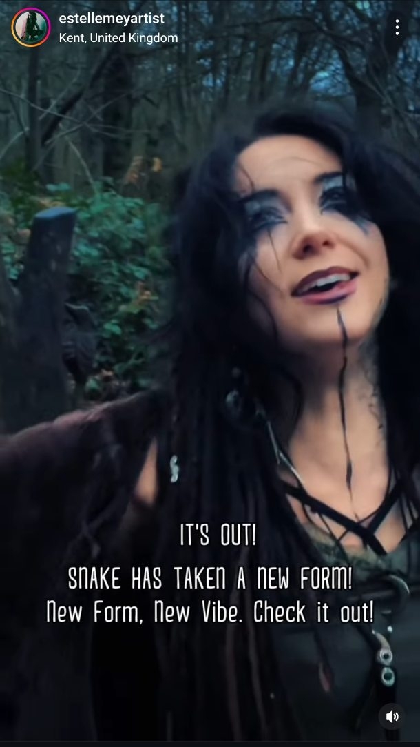 🐍 SNAKE (Folk Version) is OUT NOW! 🖤✨
Snake has taken a new form, new vibe, new energy and shed its skin!
You can watch the full video on YouTube (link in bio)! 💫
Merci to @coor.blimey for being my team on this first fully homemade project.
I had so much fun making this—especially dancing in the forest!
Definitely want to do it again. Hope you love it!
If you do, share it with someone who needs a little wildness today! 💛
#newrelease #newsong #snake #folk #singersongwritersofinstagram #neofolk #witchaesthetic #worldmusicians #femalefronted
