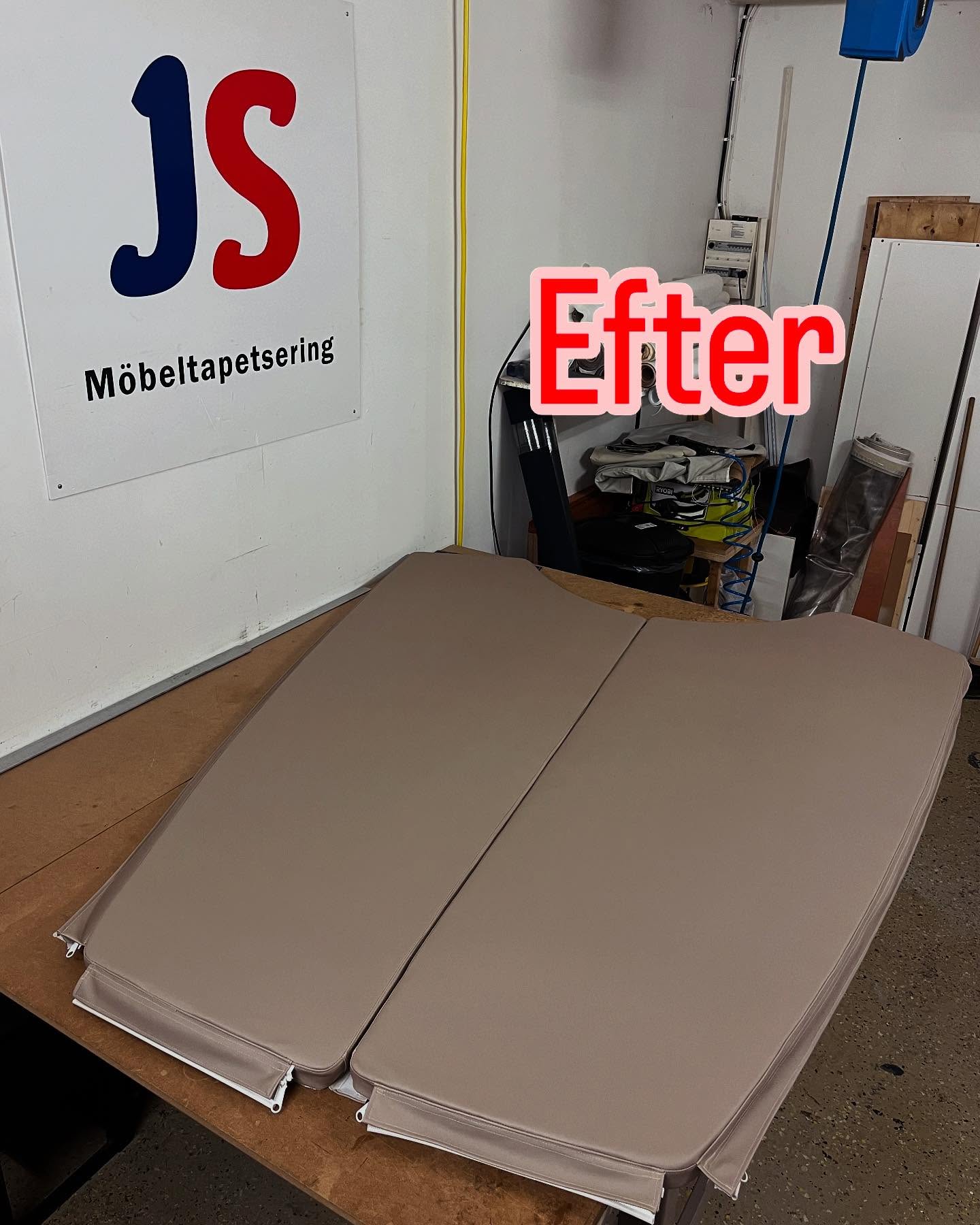 ✨ Ny look! ✨ Har klätt om dynorna och det blev så fint!. Vad tycker ni?
#Inredning #FöreOchEfter #båtdynor #slagsta