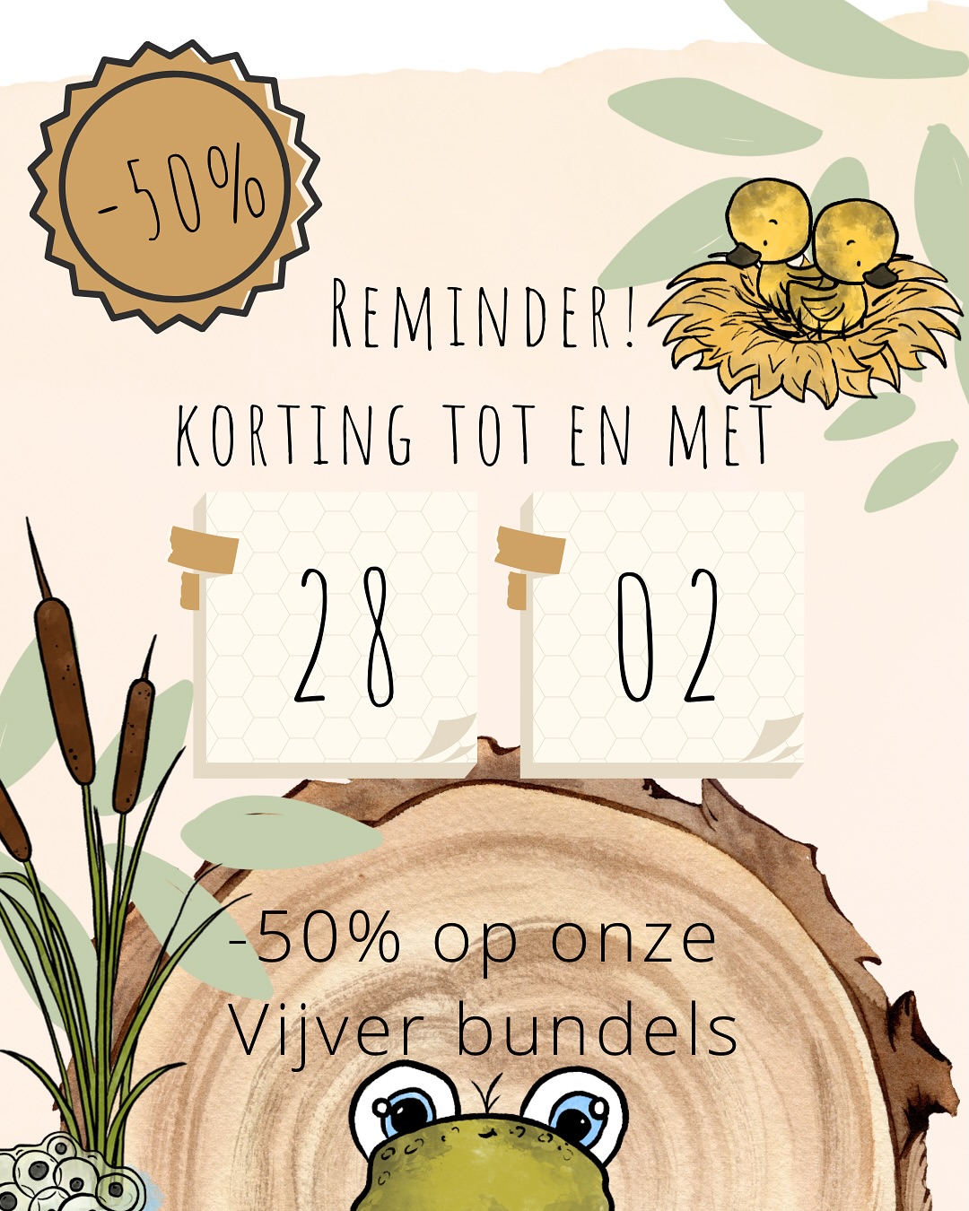 Jaaaaa!!!! Hier zijn er dan 3 nieuwe bundels!!!
👉🏻 Swipe even voor een kijkje in de bundels! Beide bundels elk meer dan 220 pagina’s aan materialen rond thema de vijver! 🐸🪷
Nog tot en met morgen kan je genieten van tot wel -50%! Eén bundel voor de jongere en oudere kleuters! Maar wat is die derde bundel dan?? 🪷
Het derde bestand is een groeibestand met prenten rond de vijver! Het is een investering want telkens wanneer er nieuwe prenten rond dit thema uitkomen, krijg je gratis de update (na update gaan de prijzen ook omhoog). 🐟
Heel veel plezier in dit thema! 😍
🌾
🌾
🌾
#kleuters #kleuter #kleuterschool #kleuterwereld #kleuterjuf #kleuteronderwijs #themadevijver #devijver #themakikker #houtenspeelgoed #education #toddlers #kikker