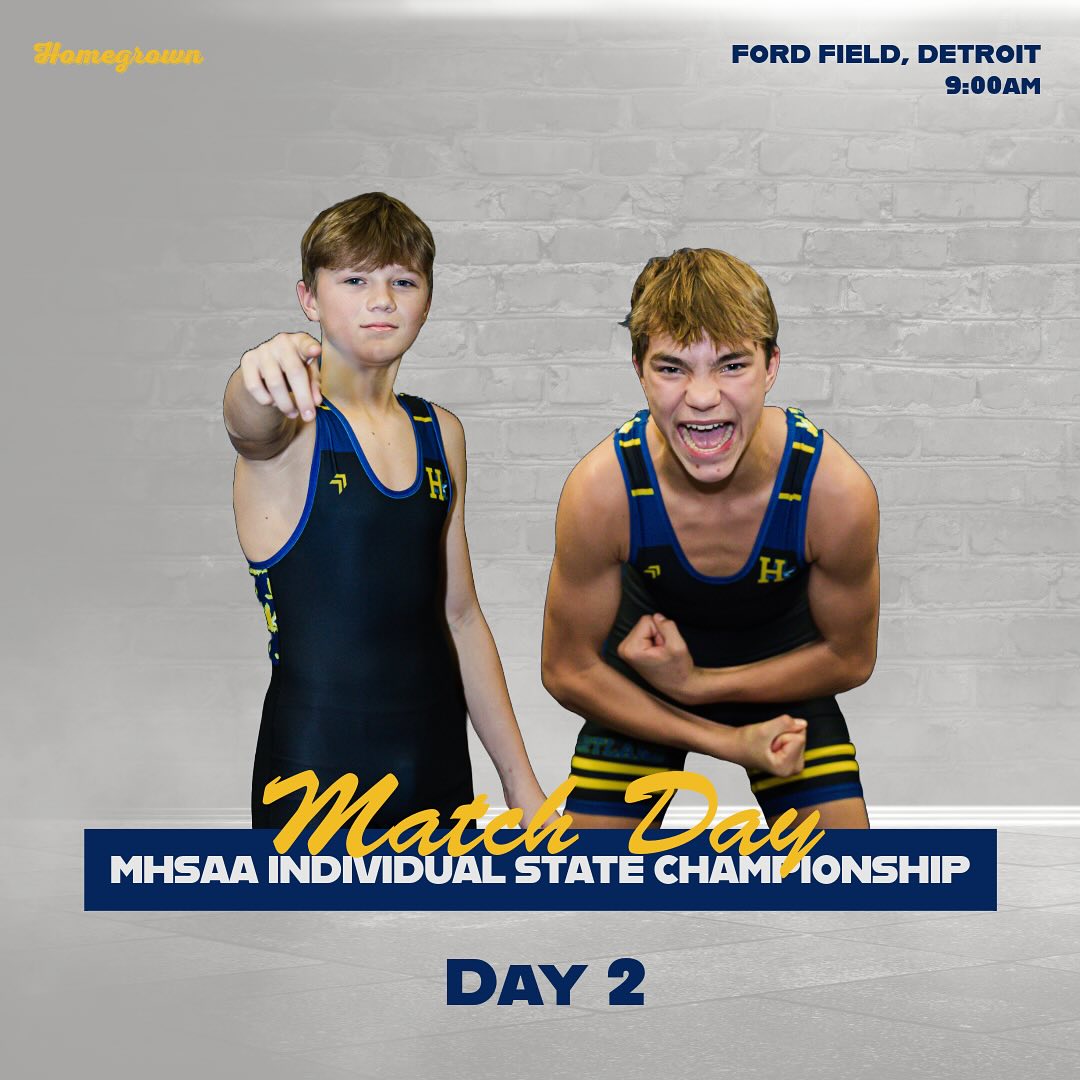 Let loose and finish fellas😈
#homegrown #mhsaa #statefinals