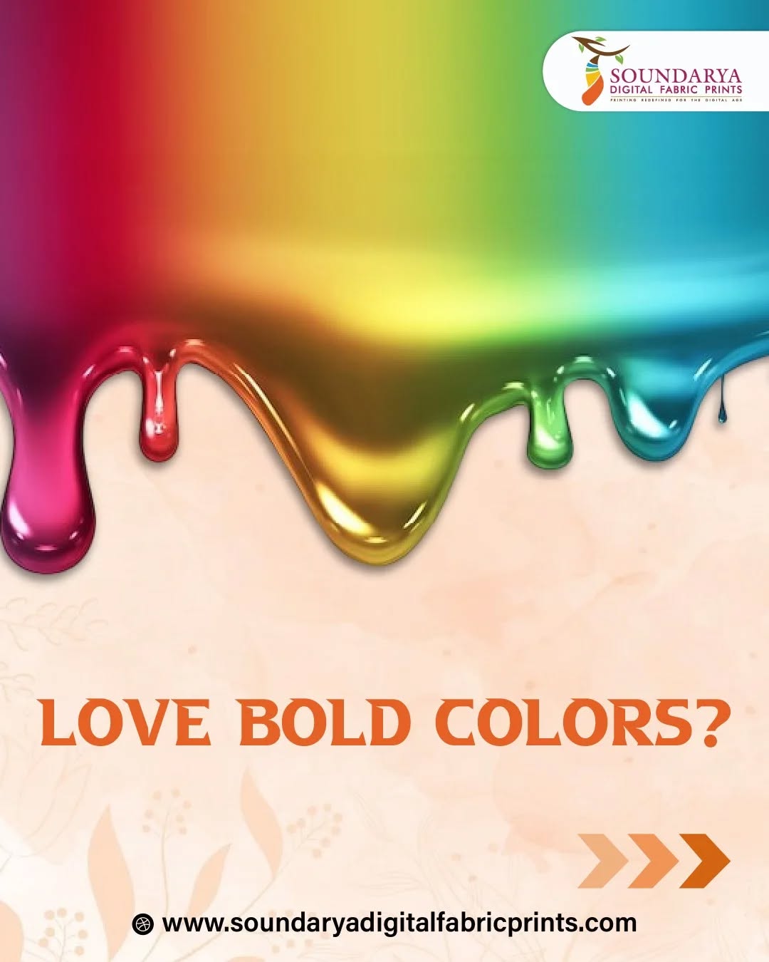 🎨✨ Drench Your Fabrics in Bold, Breathtaking Colors! ✨🎨
Why settle for ordinary when you can make every print explode with vibrancy? At Soundarya Digital Fabric Prints, we bring your imagination to life with ultra-rich, high-definition colors that command attention. Whether you love fiery reds, royal blues, electrifying yellows, or deep, dramatic blacks, our advanced digital printing ensures every hue is intense, crisp, and unforgettable!
🔥 What Makes Our Bold Prints Stand Out? 🔥
🔹 Color That Speaks Volumes – Deep, dynamic, and fade-resistant tones that make a statement.
🔹 High-Definition Brilliance – Every detail pops with ultra-sharp clarity.
🔹 Luxury Meets Innovation – Premium-quality printing on silk, cotton, linen, polyester & more!
🔹 100% Customizable – We print on any fabric! Bring your own design, and we’ll print it for you, or take help from our designers to bring your creative vision to life. We specialize in customizing prints on the fabric of your choice, ensuring your unique style shines through.
🚀 Go Bold or Go Home! Whether it's haute couture, designer sarees, home décor, or exclusive collections, let your fabric do the talking.
📍 Create Without Limits – Visit Us Today!
📞 Contact Us: +91 63619 16459
📧 Email: info@soundaryadigitalfabricprints.com
📍 Address: #15/1, Ground Floor, 6th Cross, Right Side Magadi Road, Behind Arun Marbles, Bengaluru - 560003
🌐 Website: www.soundaryadigitalfabricprints.com
#GoBold #DrenchedInColor #StatementPrints #DigitalFabricPrinting #VibrantFabrics #PrintsThatPop #UnleashYourCreativity #WearYourArt #FashionForward #DesignerFabrics #TextileInnovation #LuxuryPrinting #BangaloreFashion #CustomFabricPrints #BeBoldBeUnique #WePrintOnAnyFabric #YourDesignOurExpertise #ExpressThroughFabrics