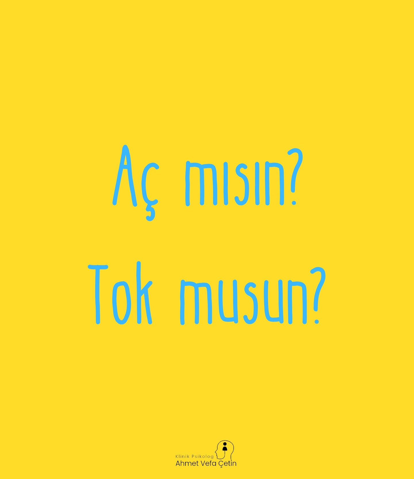 Acıktın değil mi?
#psikoloji #psikolog #klinikpsikolog #klinikpsikoloji #terapi #onlineterapi #onlinepsikolog #danışmanlık