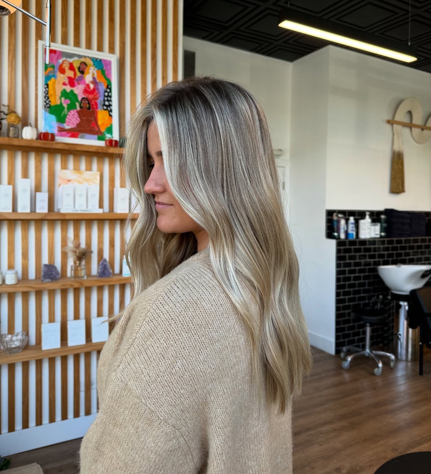 The most ☁️dreamy☁️ blonde done by @hairbylynnet