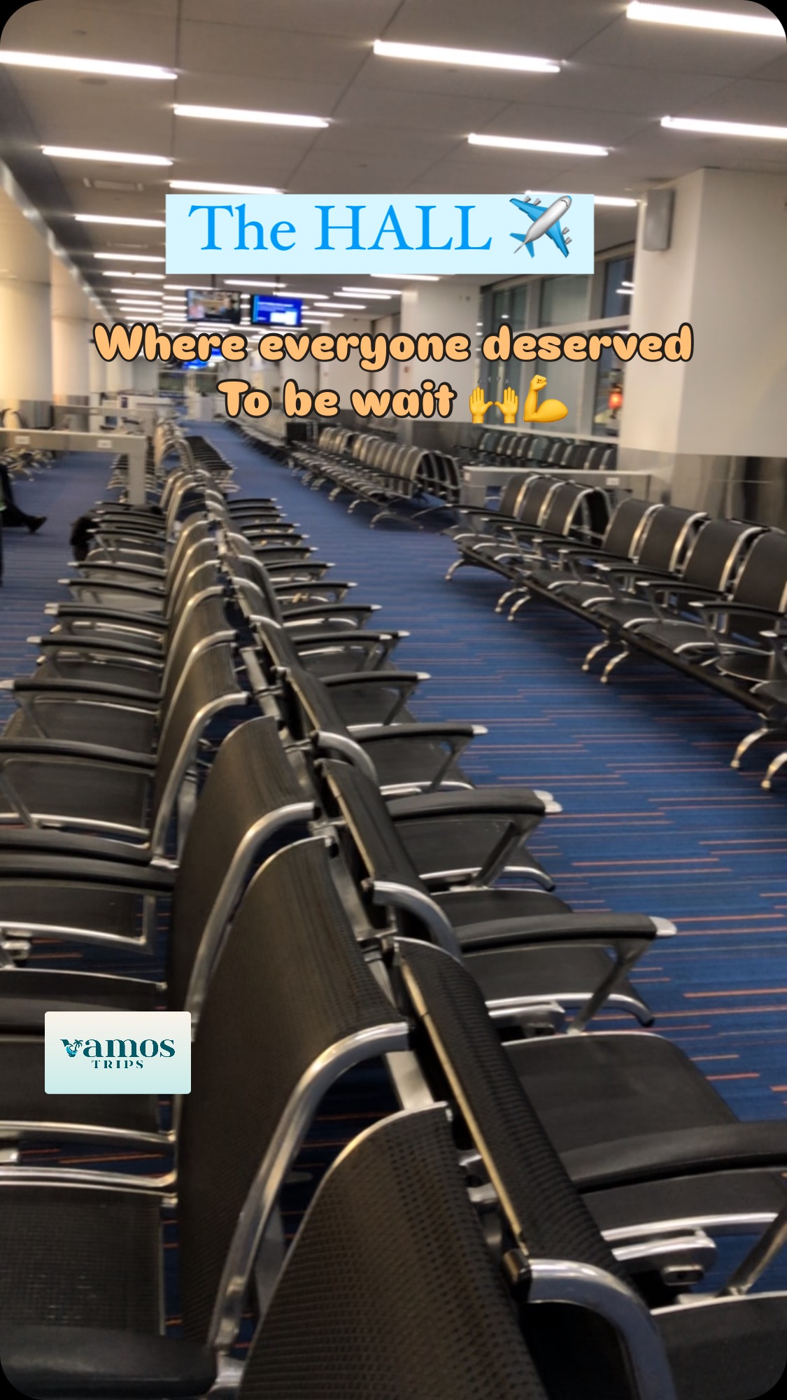 ๐๐ฅ๐๐โ๏ธ๐
The airport waiting hall is a space of anticipation and excitement, where travelers from all over the world come together, waiting for their next adventure. Itโs a place where time pauses, but dreams soar as everyone patiently awaits their journey to begin.
Vamos Trips Travel Company makes your dreams come true, turning every trip into an unforgettable experience.
#DreamsToDestinations #TravelWithVamos #AdventureAwaits #Wanderlust #vamostrips
