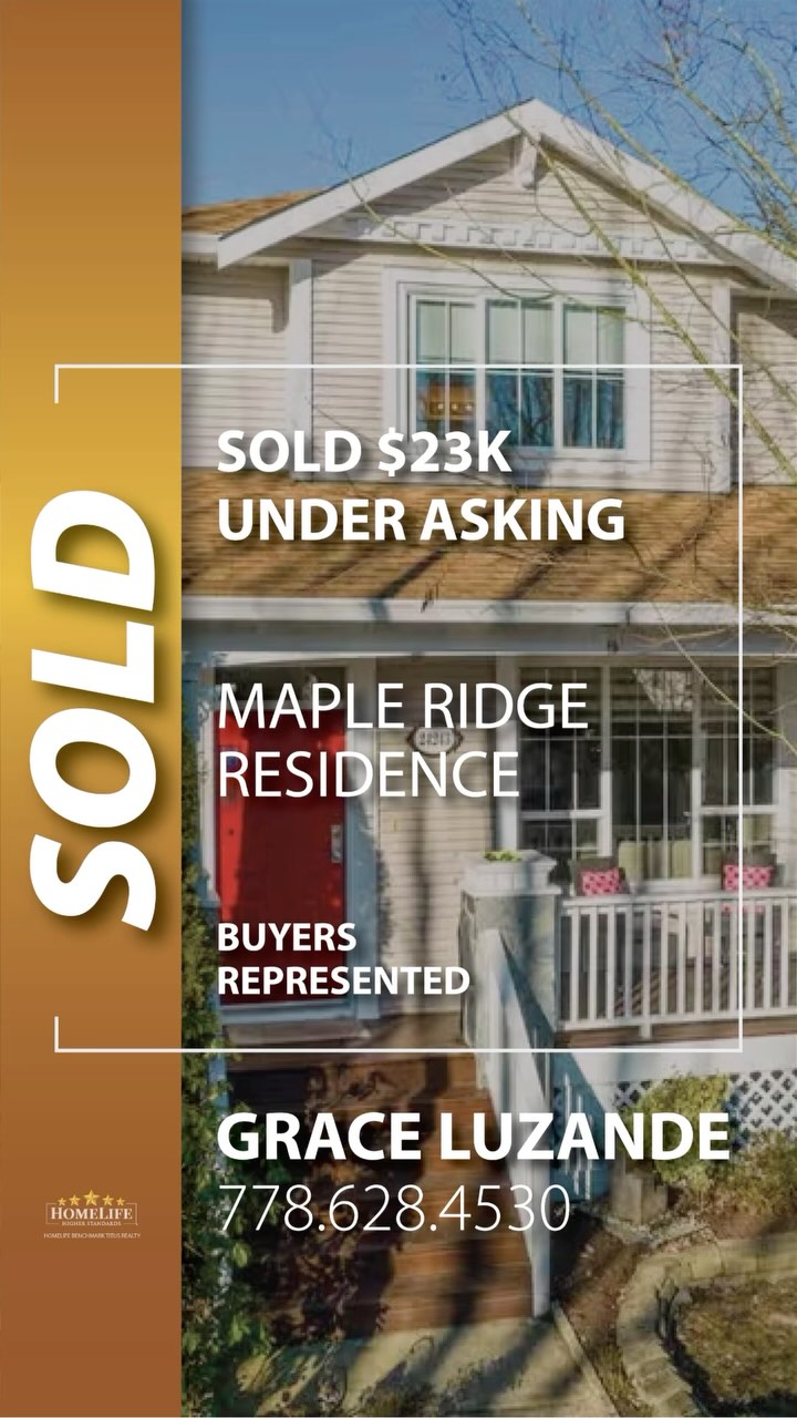 PURCHASED for $23,000 below the asking price!
.
We are super thrilled for our Buyer Clients for the successful purchase of their family home. Hard work truly pays off and we’re excited for you to take on this new chapter!
.
Congratulations to AA for your patience and trust in the Golden Key Group! There is nothing more we love than seeing our clients succeed!
.
Now more than ever, it’s essential to work with an experienced real estate professional.
.
If you’re interested in learning about the process of Buying and selling Real Estate, call Golden Key for a confidential consultation.
📞 Scotty Romey 604.723.7653
📞 Grace Luzande 778.628.4530
📞 Kevin Banting 604.440.7608
The Golden Key Group
Homelife Benchmark Titus Realty
.
#realestate #realtor #invest #buy #sell #opportunity #beautifulbritishcolumbia #realestatebc
#fraservalley #vancouverrealestate #moneymoves #realestateinvestments #developer #development #money #investments
#scottromey #danielromey #graceluzande #thegoldenkeygrouprealty #surrey #langley #family #future #success