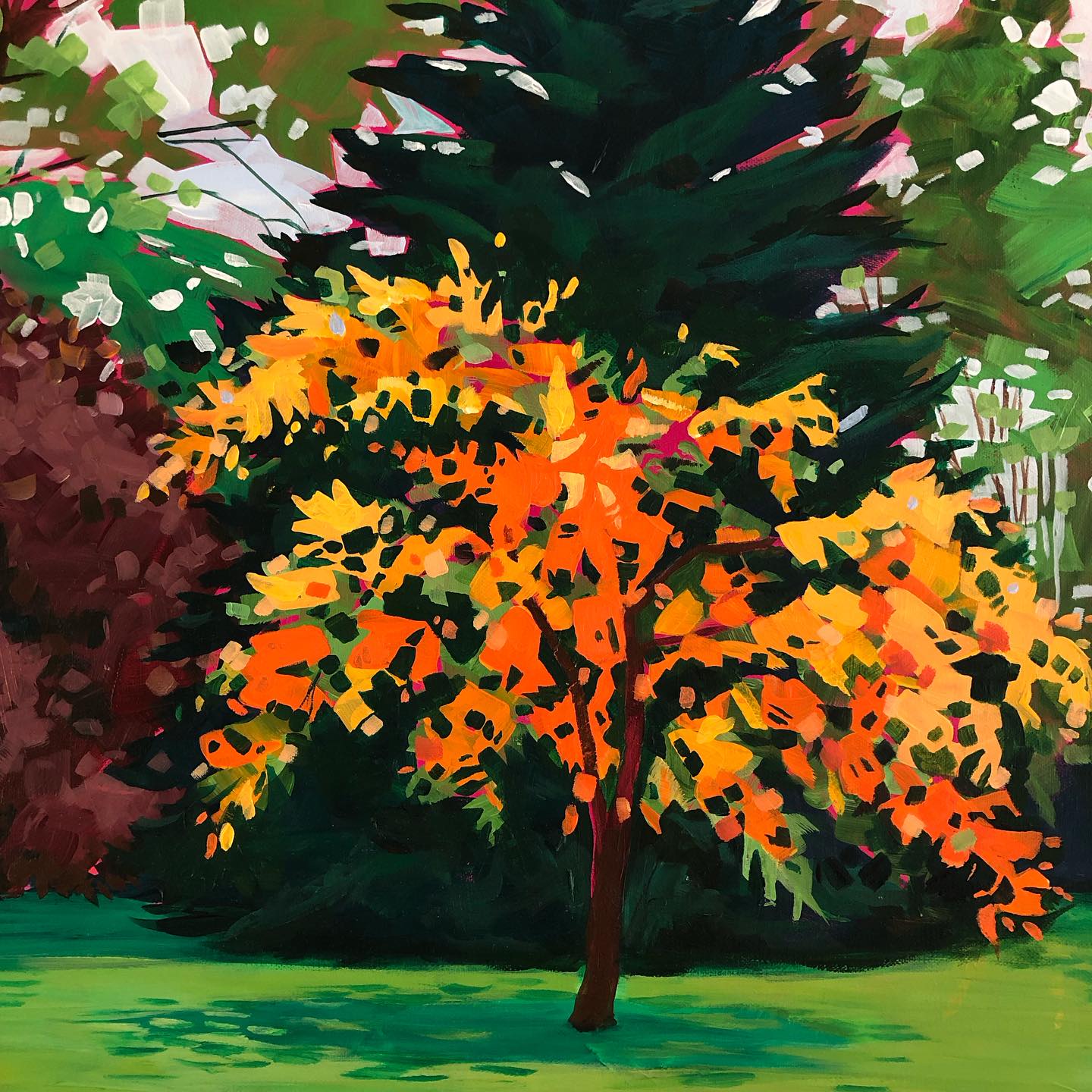 Autumn years. Acrylics on canvas.
#art #artist #painting #artistsoninstagram #artwork #artoftheday #artcollector #artgallery #gallery #architecture #gallery #contemporaryart #abstractart #abstractpainting #abstract #modernart #originalart #landscapeart