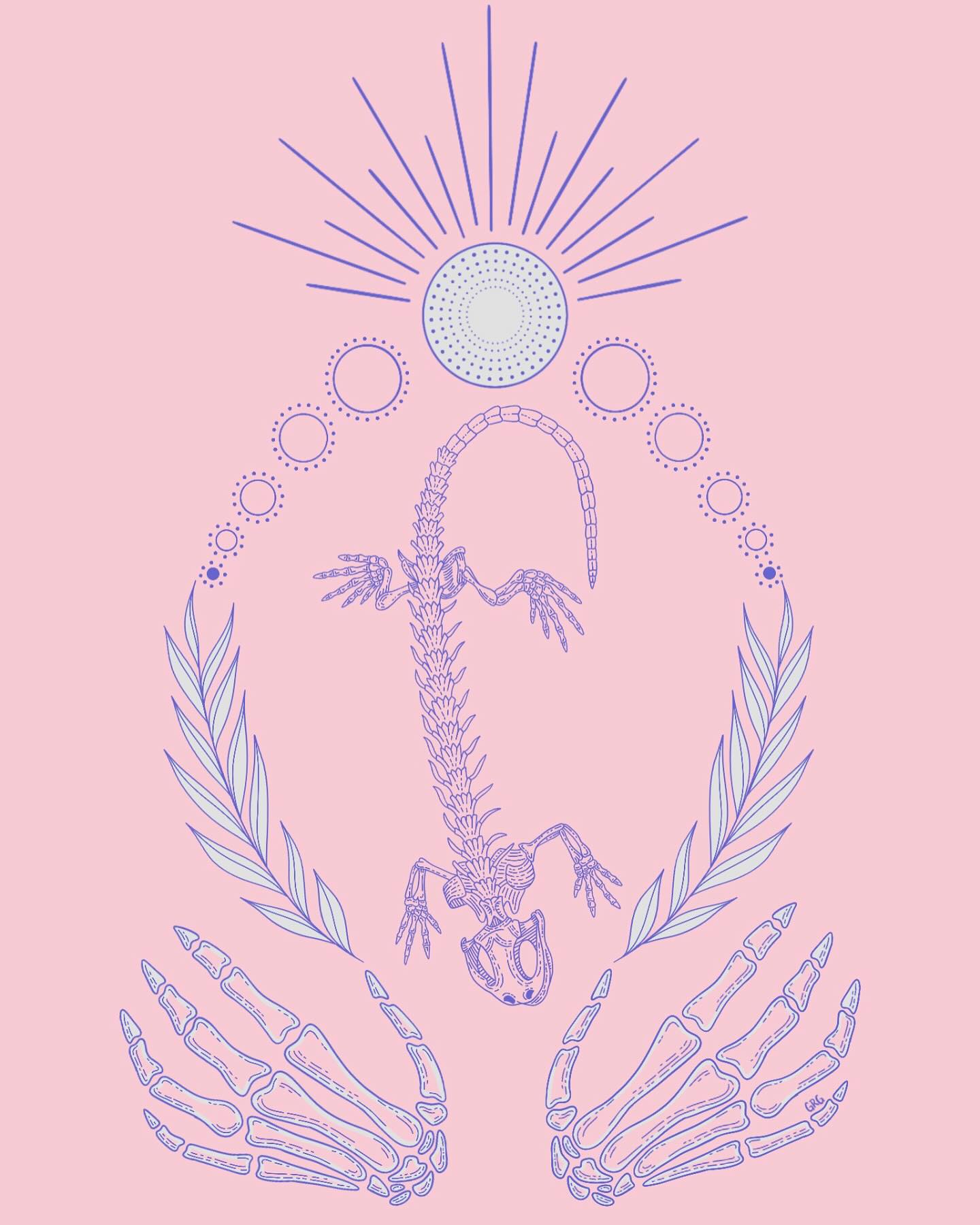 Axolotl’s are aliens and you won’t convince me otherwise
#inkaruska #WhimsicalMonth #MashupMonday #axoltl #celestial #alien #skeleton #whimsy