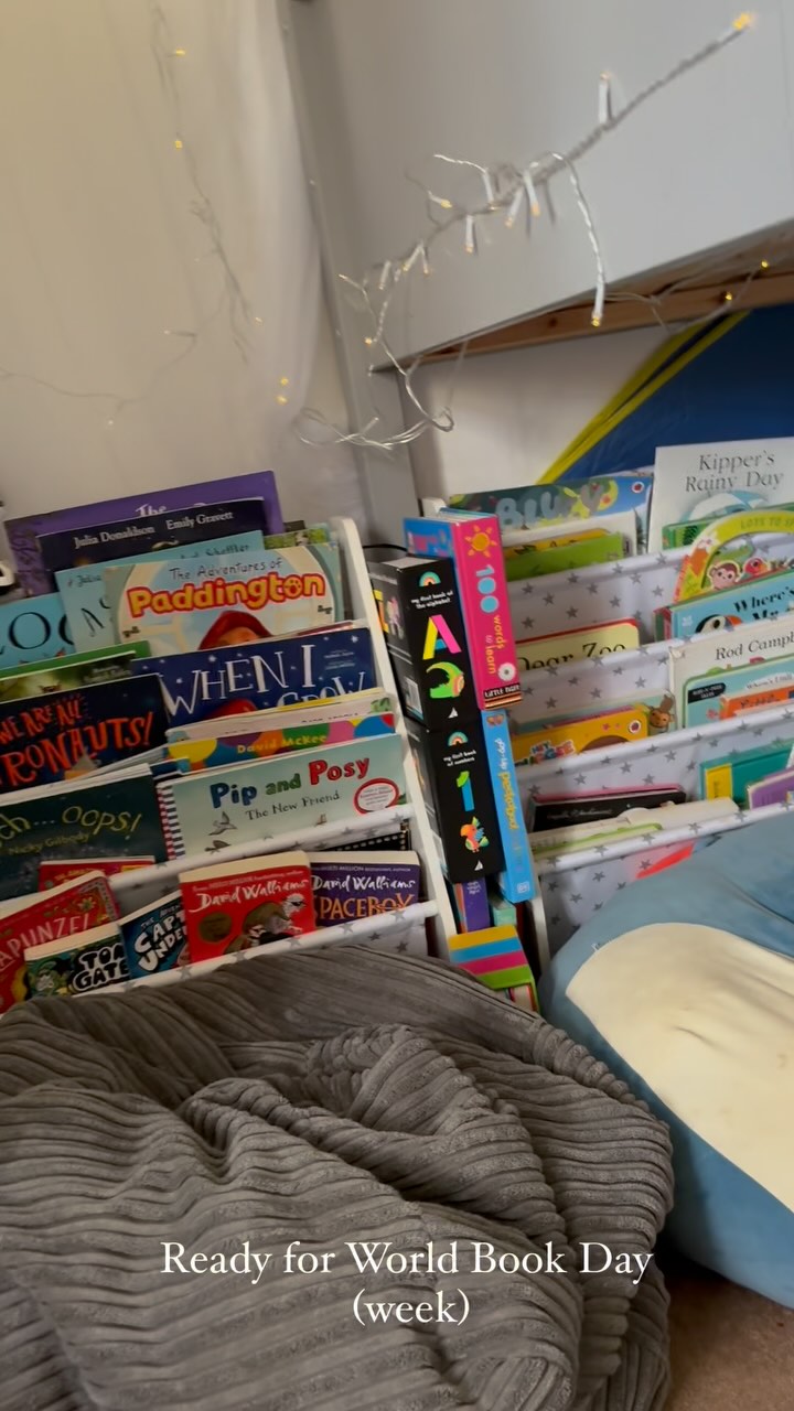 All ready and excited for World Book Day (week)
We’ve updated the #haribobabies library and created a comfy reading corner, perfect for the both of them to enjoy.
#whatwillyouread #worldbookday #readingisfun #bookclub #growinguptoofast #makingmemories #haribobaby