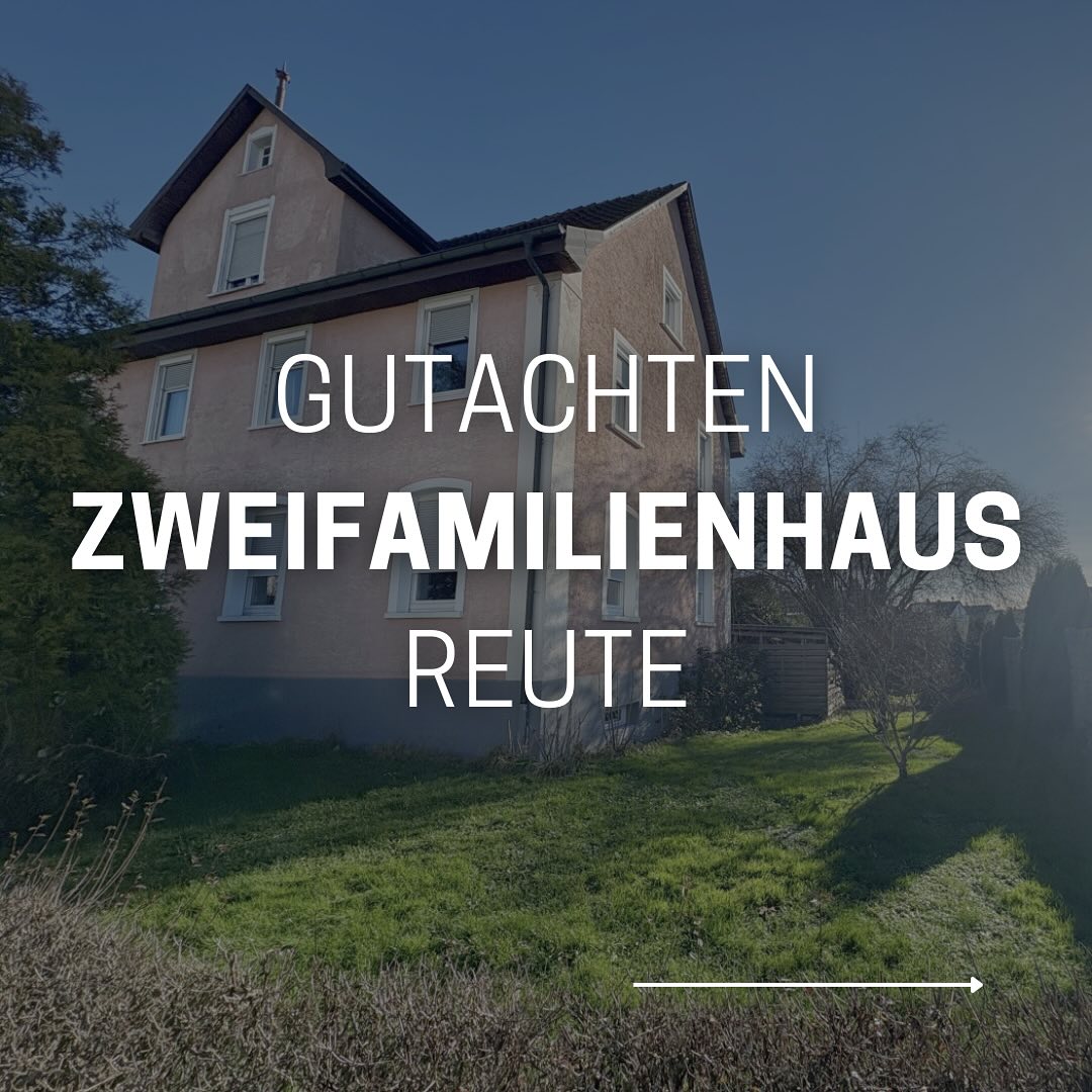 Wir wurden mit der Durchführung von einer Kaufberatung für ein Zweifamilienhaus in Reute beauftragt.
Falls Sie auch Interesse an einer Kaufberatung haben, können Sie uns gerne für ein kostenfreies Erstgespräch kontaktieren!
#immobilien #immobilienbewertung #immobiliengutachten #Ravensburg #weingarten #immobiliengutachter #hausbewertung #Bauingenieur #immobiliensachverständiger #pfeifferingenieure
