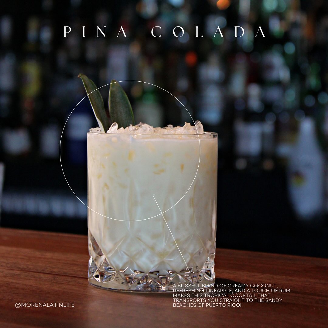 You can have a slice of paradise with Morena’s piña colada!🍍💛