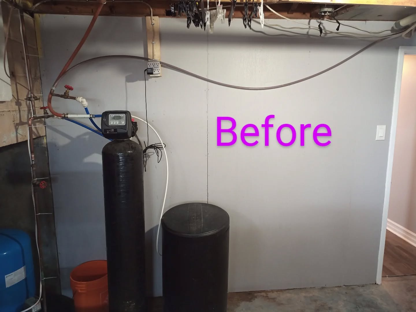 Today's installation: We’ve upgraded a Well system to eliminate iron, odors, hardness, and sediment. In addition, we’ve added a Viqua UV system to ensure that all household water is safe from parasites and harmful bacteria. Thank you, Jeremy and family! We hope you enjoy your new, clean water.