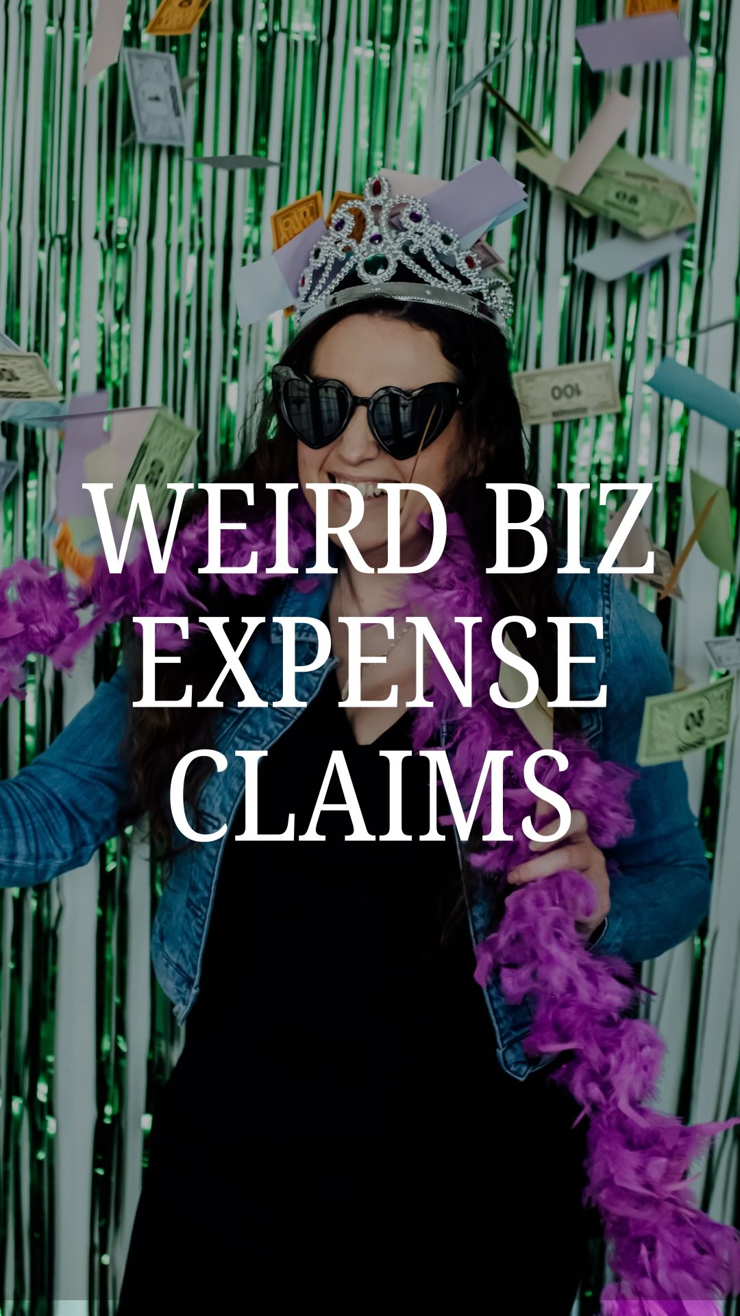 Funny/weird/strange business expenses that I’ve seen clients try to claim over the years! 😂🤦🏻♀️
Who wants to hear more?!? 😬