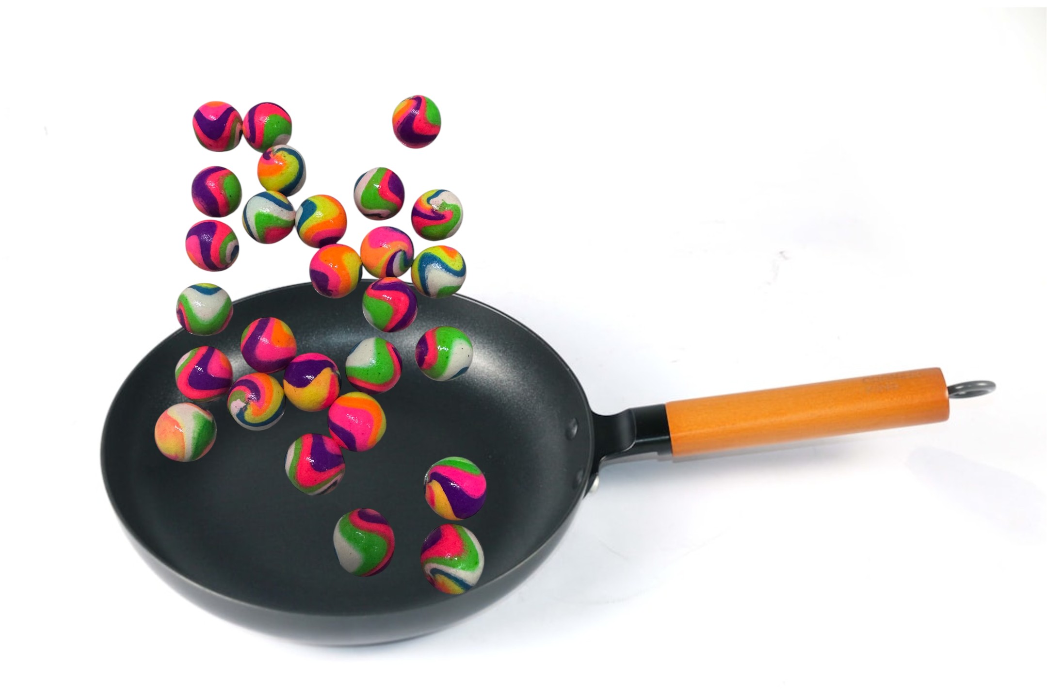 Happy Pancake Day! Instead of rolling bait we've started tossing the Wonka Pop Ups instead #carpballs #wonkas #popups #pancakeday #hookbaits #carpfishing