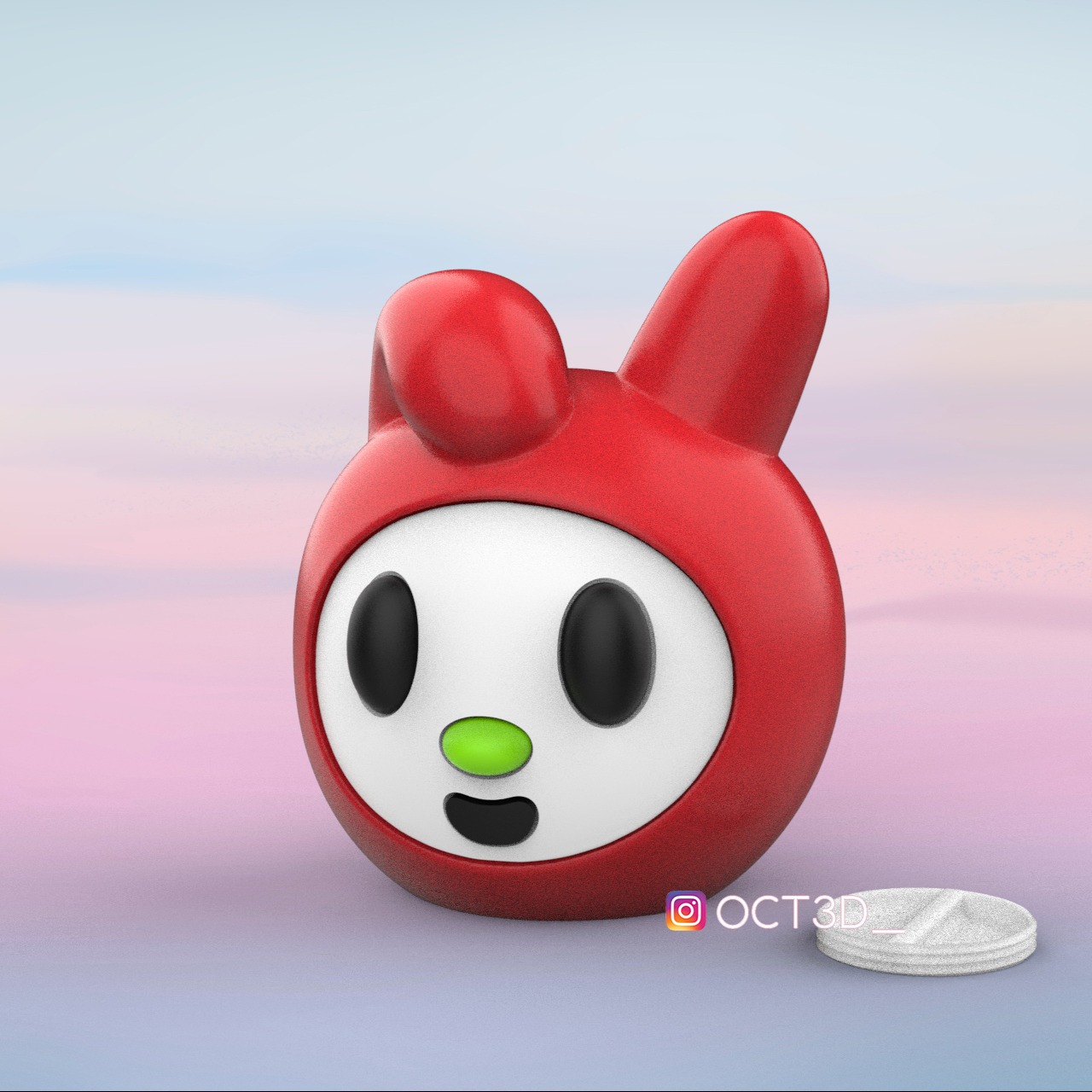 ALCANCIA MELODY
#3dprint
#impresion3d
#kuromi
#mymelody
#kuromi