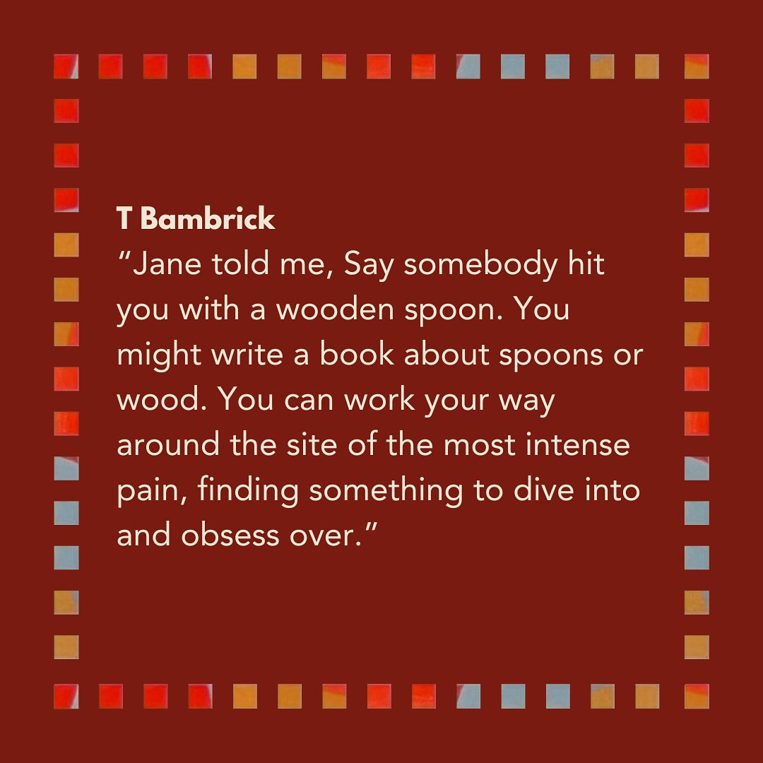A few more of our favorite moments from Episode 6 featuring T Bambrick and Jane Miller, available to listen now on Apple, Spotify, or wherever you get your podcasts. ❤️