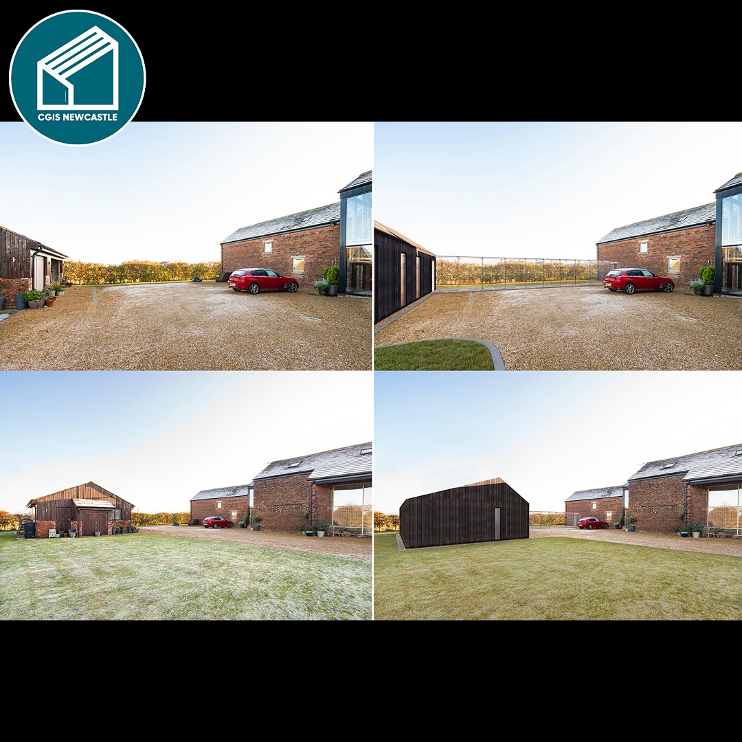 Photomontage CGIs Northumberland. With the use of our in house architectural photography and CGI, we created these Photomontage images to help a client visualise a new outbuilding and glass walkway from the original house. A beautiful detail and a joy to visualise.
.
.
We are CGIs Newcastle, 3D Architectural CGI Studio - Servicing Newcastle Upon Tyne, Northumberland & North East with high quality Sales & Planning CGIs, Property Brochures & VR Tours - www.CGIsNewcastle.co.uk
.
.
#CGI #CGIs #HouseCGI #3drenders #propertydevelopment #propertydeveloper #propertymarketing #3dvisualisation #propertybrochure #architecturalvisualisation #architecturalcgi #architect #architects #propertyforsale #house #CGIproperty #architects #newhome #planningpermission #estateagent #NewcastleUponTyne #Newcastle #NorthEast #Northumberland #Gosforth #Jesmond #Darrashall #cgisnewcastle
www.CGIsNewcastle.co.uk