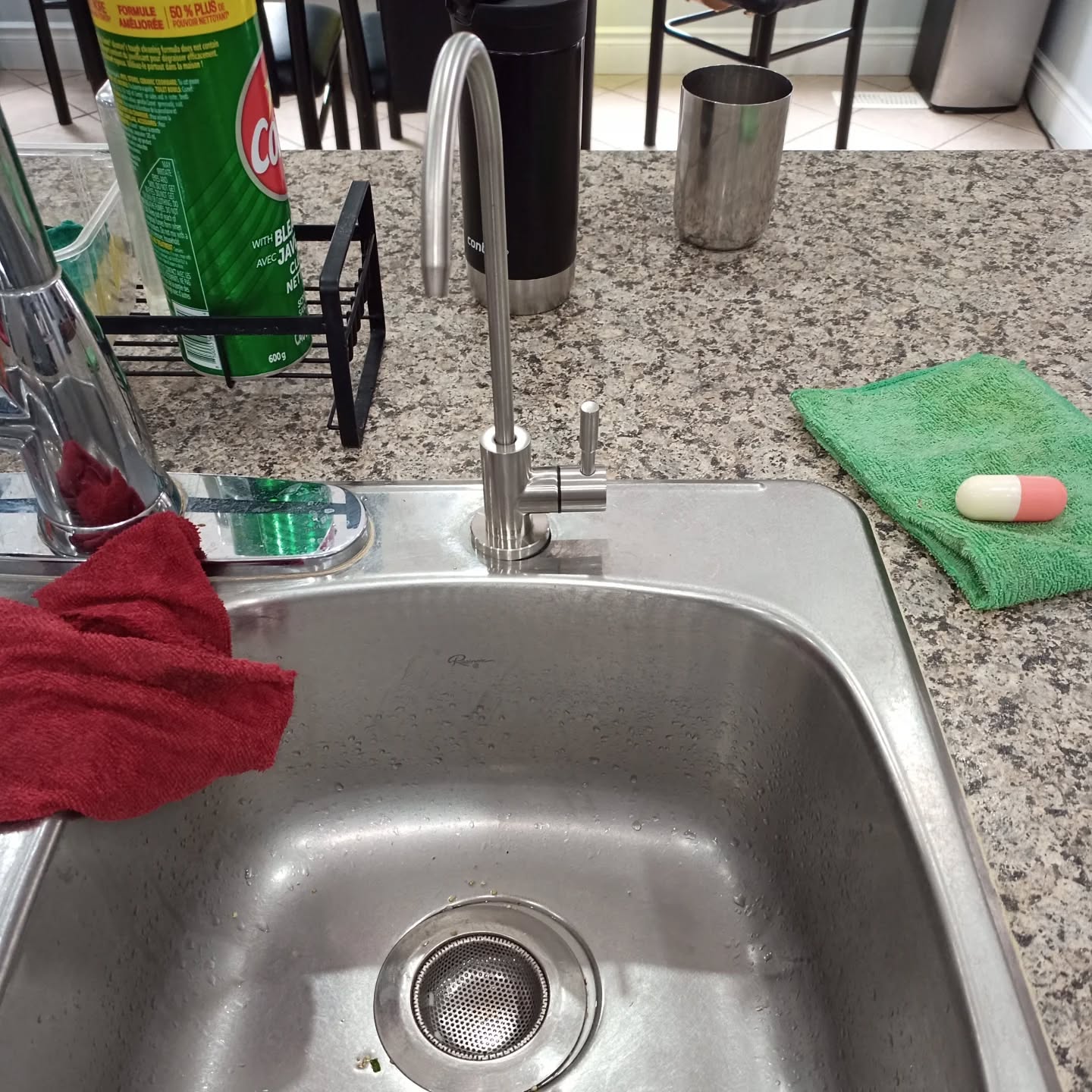 Today's installation features a VIVA Pro 75 GPD RO system with an alkaline filter, along with a brand-new 60,000-grain water softener!