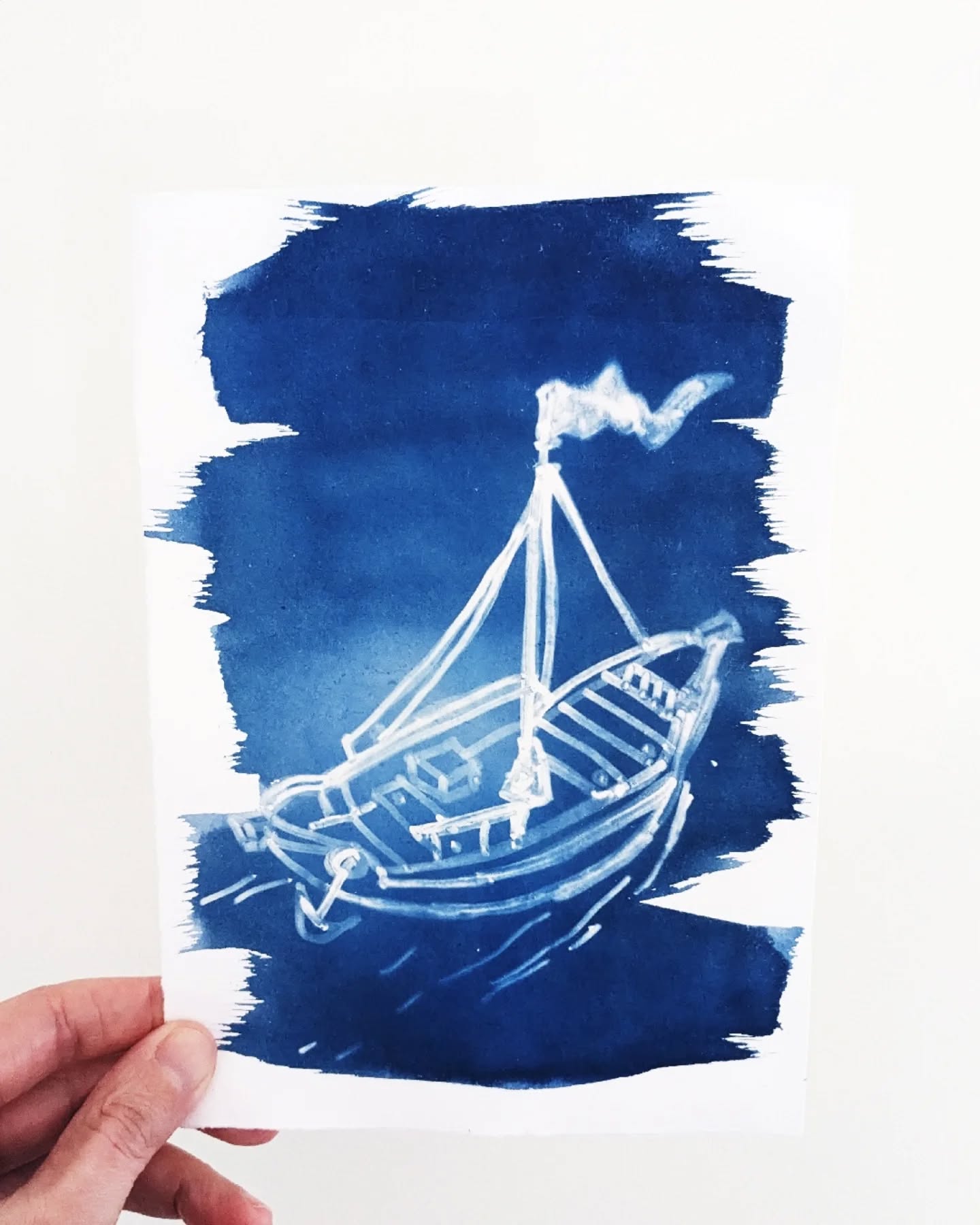 It's been a couple of fantastic days for Cyanotypes!đ
.
.
.
#cyanotype #cyanotypeprint #cyanotypes #cyanotypeart #fugufish #fish #boat #ghostboat #cyanotypetests #sunnydays #perfectdayforcyanotypes