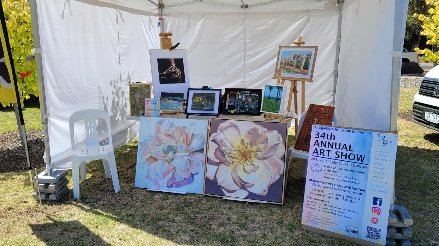 Our Marquee at the Craigieburn Festival!