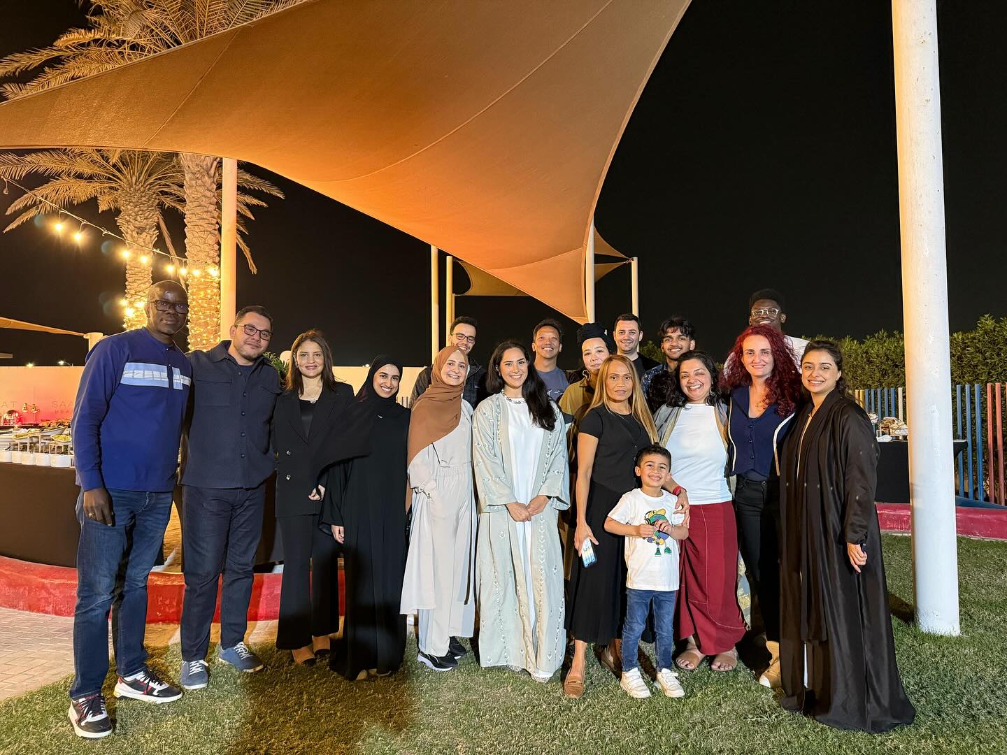 Annual LIBRA iftar featuring our extended family! #libralab #nyuad #nyuengineering
