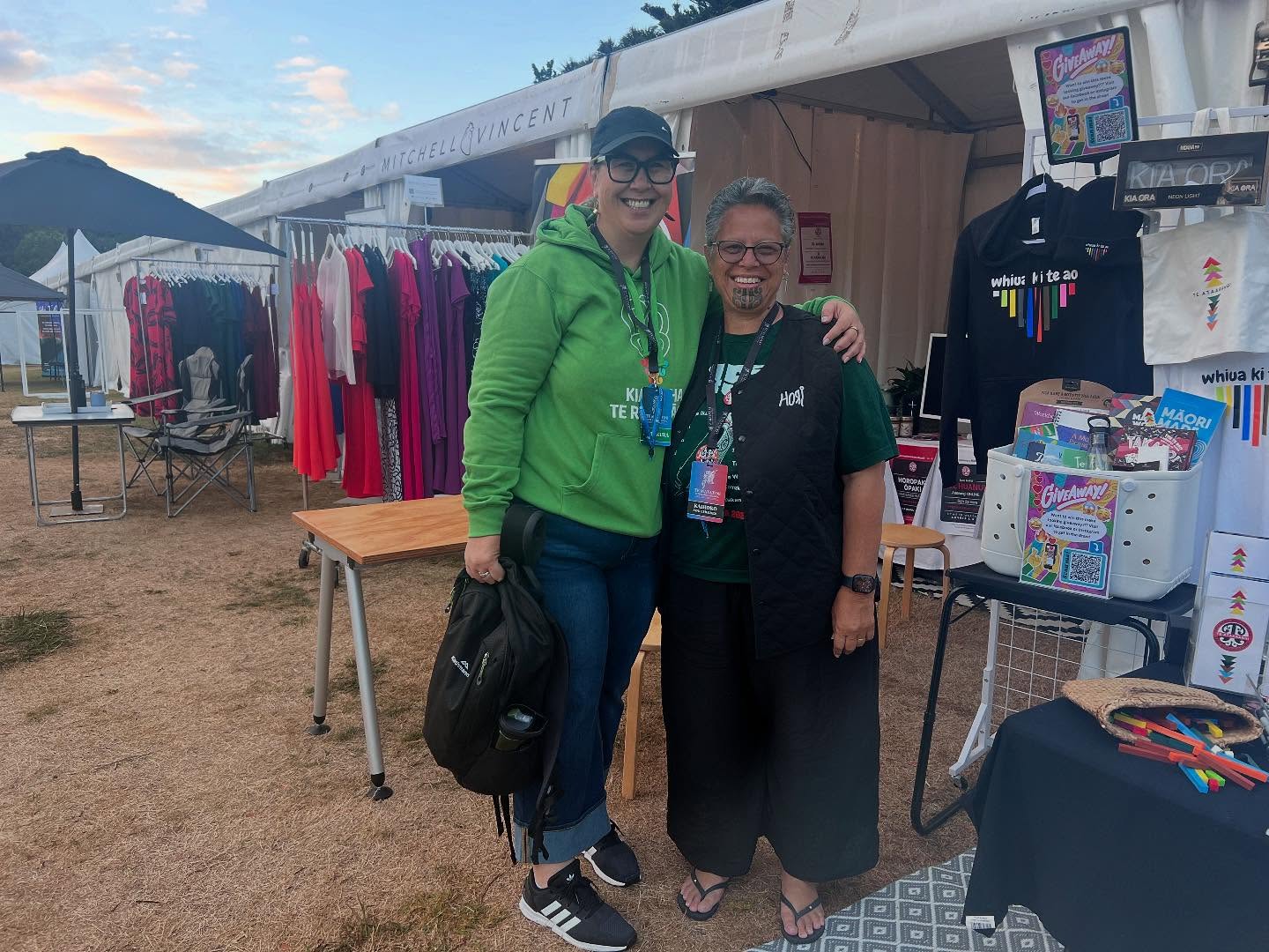 E rongo tōnu ana ki te ingoingo o te Mātangirua o Te Matatini! ✨
Still high on ingoingo from our final day at Te Matatini! 🩷
What an absolutely fantastic high vibe week we had! ✨🔥 The energy, the wairua, the manaakitanga – everything was next level!
Ngā mihi nunui to everyone who stopped by to kōrero, share a laugh, and celebrate te ao haka with us. ❤️🤍🖤 It was so special to connect kanohi ki te kanohi, hear your stories, and see the aroha for our reo and tikanga in action.
A huge mihi to our incredible hosts, Te Kāhui Maunga – you set the stage (literally and figuratively) for an unforgettable Te Matatini! 🏔️💙 The venue was breathtaking, and the manaaki was second to none.
Kia tau te mauri, kia rere tonu ngā tai o te aroha, kia ora ai te reo Māori! 🌊🖤✨
#TeMatatini2025 #WairuaUplifting #TeKāhuiMaunga #teataarangi #tereomāori #IngoingoStillStrong #māoriexcellence