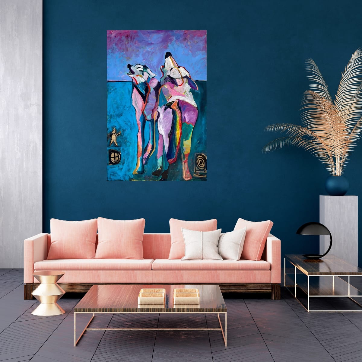 Art that goes with the couch!!😃