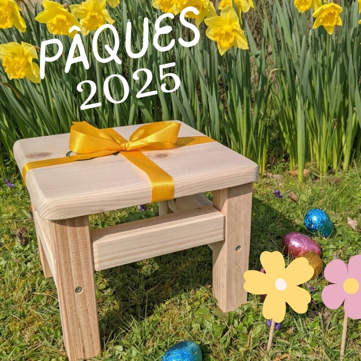 INFO IMPORTANTE :
Nous ouvrons les commandes de Pâques pour le mois de Mars, la raison est simple, cette année les vacances d'Avril sont hyper tôt pour notre zone et nous partons en vacances deux semaines à la montagne ( hiiiiiiiiiiiii ) et nous rentrons de vacances le lundi de Pâques !
Voilà vous savez tout !
Demain je vous dévoile 4 nouveautés qui seront dispo sur le shop 😘😘😘😘
Des bisouuuus
#lestabouretsdandrea
#paques #ideecadeau #ideedeco #madeinfrance #mayenne