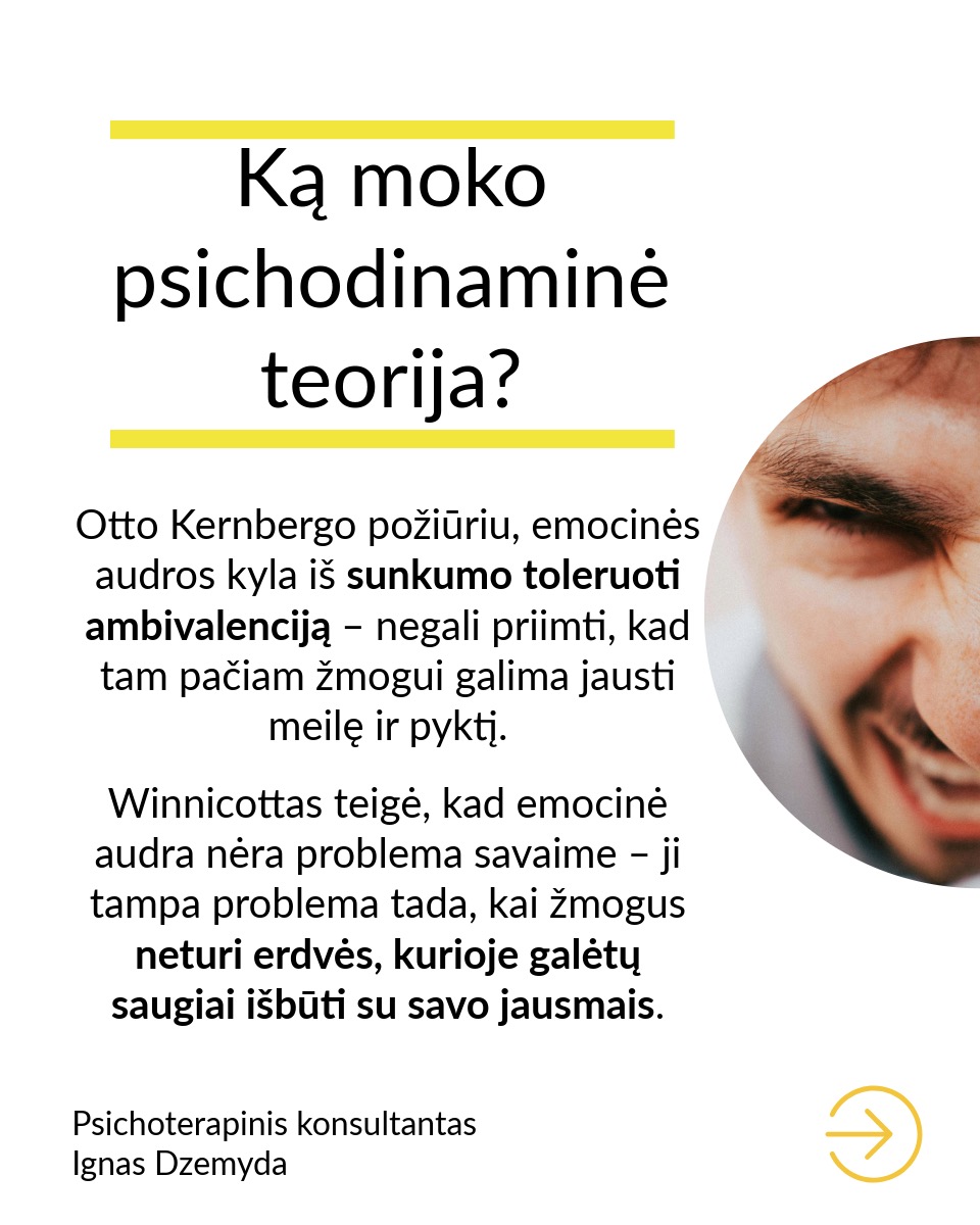 Ar kada jautei, kad emocijos užvaldo taip stipriai, jog atrodo, lyg siaučia audra?
Tai gali būti vadinama emocijų audra (affect storm) – staigus ir intensyvus emocijų antplūdis, kai sunku save suvaldyti. Emocijų audros pasireiškia kaip stiprios emocinės reakcijos, tokios kaip pyktis, baimė, liūdesys ar panika, kurios gali būti neproporcingos jas sukėlusiam įvykiui.
Kas tai yra?
Emocijų audros dažniausiai kyla, kai mūsų vidiniai konfliktai ir neišspręstos patirtys išlenda į paviršių, o psichika negali jų apdoroti ramiai. Toks emocijų proveržis gali pasireikšti kaip: staigus pykčio ar nusivylimo protrūkis; gilus beviltiškumas ir ašaros be aiškios priežasties; baimės ir nerimo bangos, kurių neįmanoma nuslopinti.
Kodėl taip nutinka?
Dažnai tai susiję su neišspręstais santykių modeliais iš vaikystės. Kai kažkas dabartyje sukelia senus jausmus, mūsų psichika reaguoja audringai, tarsi vėl išgyventume tą pačią situaciją. Neapdoroti jausmai gali tapti emocinėmis audromis. Svarbu ne tik jausti, bet ir sugebėti mąstyti apie savo emocijas, kad jos taptų valdomos.
Kaip su tuo tvarkytis?
Atpažinkite ir kartokite sau: „Tai emocijų audra, ji praeis.“ Kvėpuokite ir įsižeminkite. Gilūs įkvėpimai padeda sugrįžti į save. Išrašykite arba iškalbėkite jausmus. Įvardijant, kas vyksta, emocijos silpnėja. Ieškokite giluminių priežasčių. Terapija gali padėti suprasti pasikartojančias emocines reakcijas.
Jei dažnai patiri emocijų audras, svarbu į jas įsiklausyti. Ką jos tau sako?
Nepamiršk pasirūpinti savimi!
#psichologija #psichoterapija
#savespazinimas #psichologas #emocinesveikata #psichologinepagalba #savirefleksija #terapija #psichinesveikata #meditacija #gyvenimokokybė #asmeninisaugimas #augimas