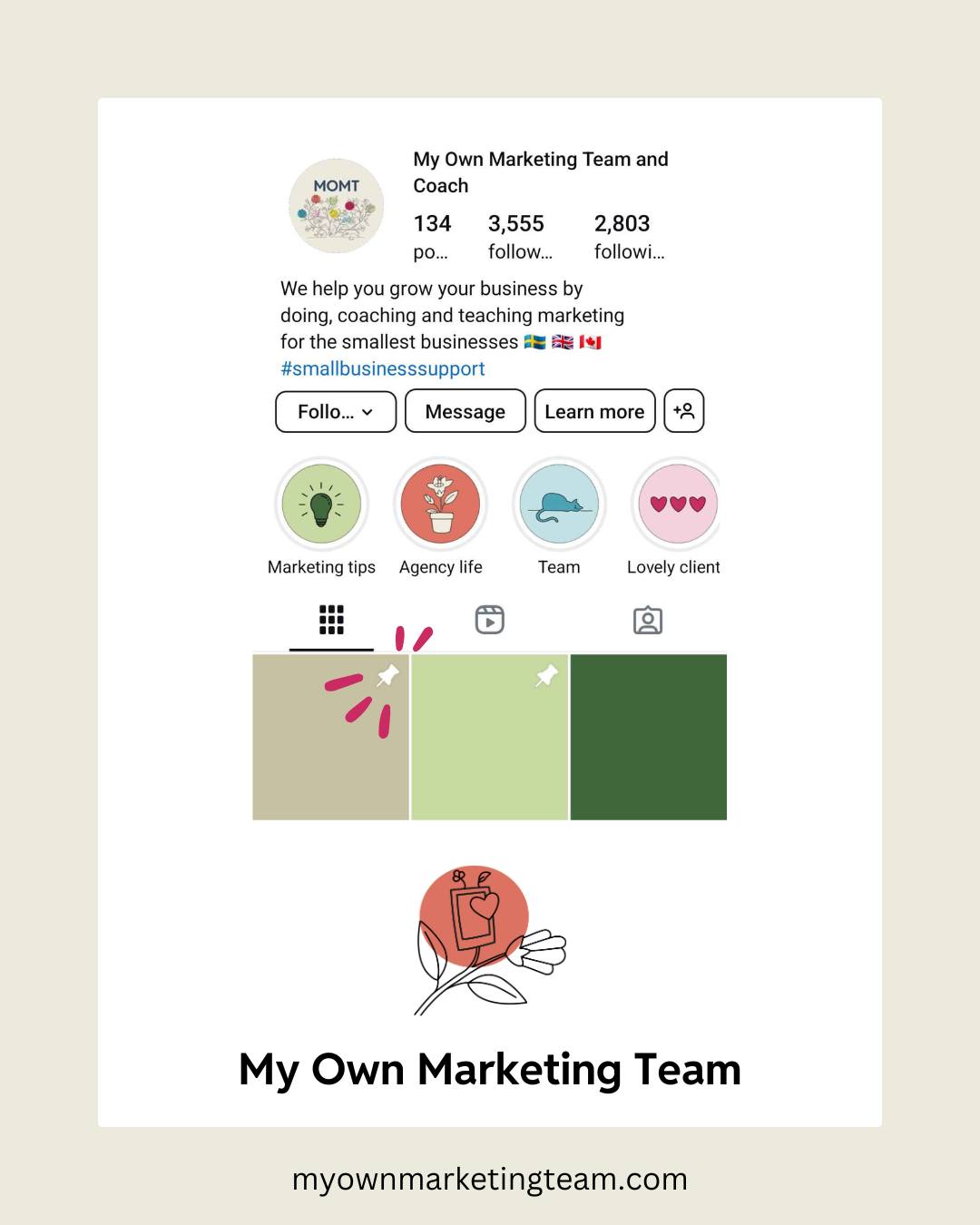 📌 Pinned posts have arrived. You can now pin a post to the top of your profile to make sure visitors see it first.
✔️ Perfect for an intro video, a key offer, or an important announcement
✔️ To pin a post, tap the three dots on it and select 'Pin to profile'
💡 A simple but effective way to highlight what matters most.
📢 We offer Image Creation and Photography services, ensuring your pinned posts are visually strong and make an impact on your audience.
➡️➡️ Want to make your social media work for your business? Let’s talk.
www.myownmarketingteam.com