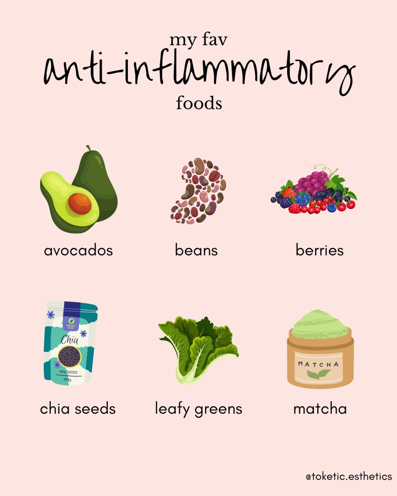 Want to age gracefully? Eat an anti-inflammatory, anti-aging diet! These are some of my favs, but make sure your plate is filled with…
🫘Fiber - key for a healthy gut
🍒Fruits/veggies - eat the rainbow to get a wide variety of anti-inflammatory nutrients
🍗Protein - aim for at least 20 or 30g per meal, more if you’re super active.
#antiaging #aginggratefully #healthyfood #healthylifestyle #antiinflammatory #skincare #skin #holisticskincare #holisticwellness